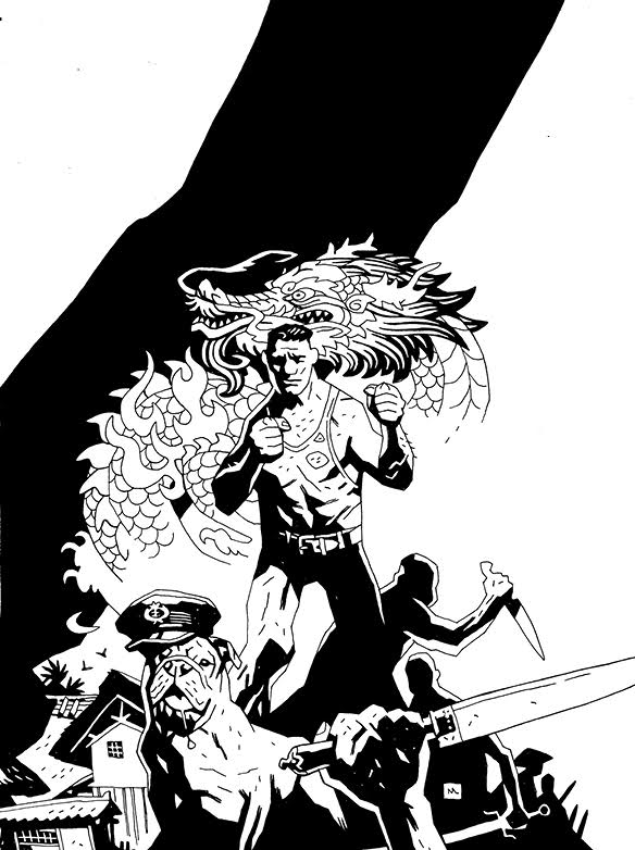 SAVAGE SWORD OF CONAN #10 CVR D MIKE MIGNOLA B&W INKS VAR