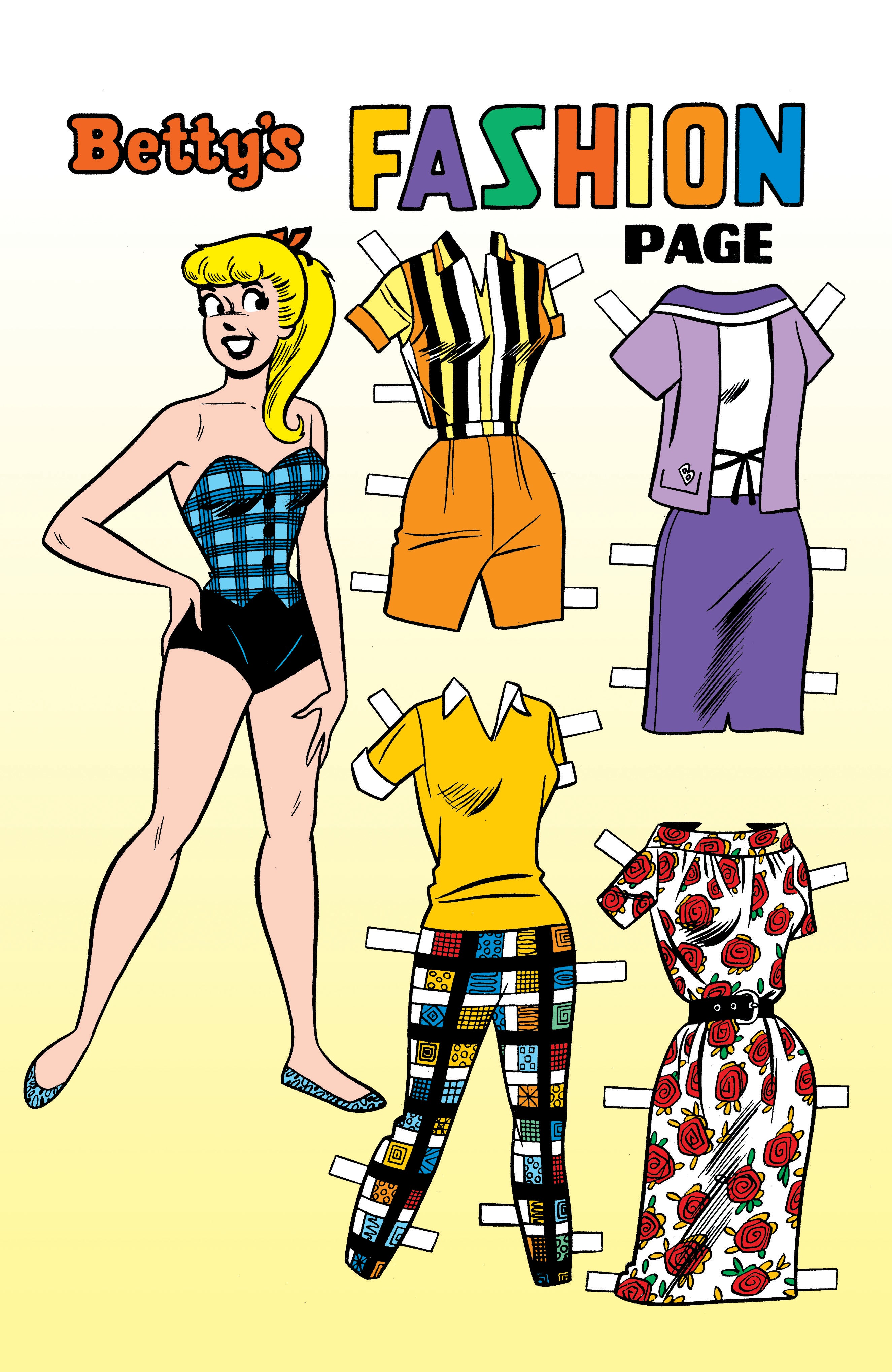 ARCHIE COMICS 85TH ANNIVERSARY PRESENTS BETTY & VERONICA FASHION PAGES (ONE-SHOT) CVR E DAN DECARLO SILVER FOIL BETTY PIN-UP VAR