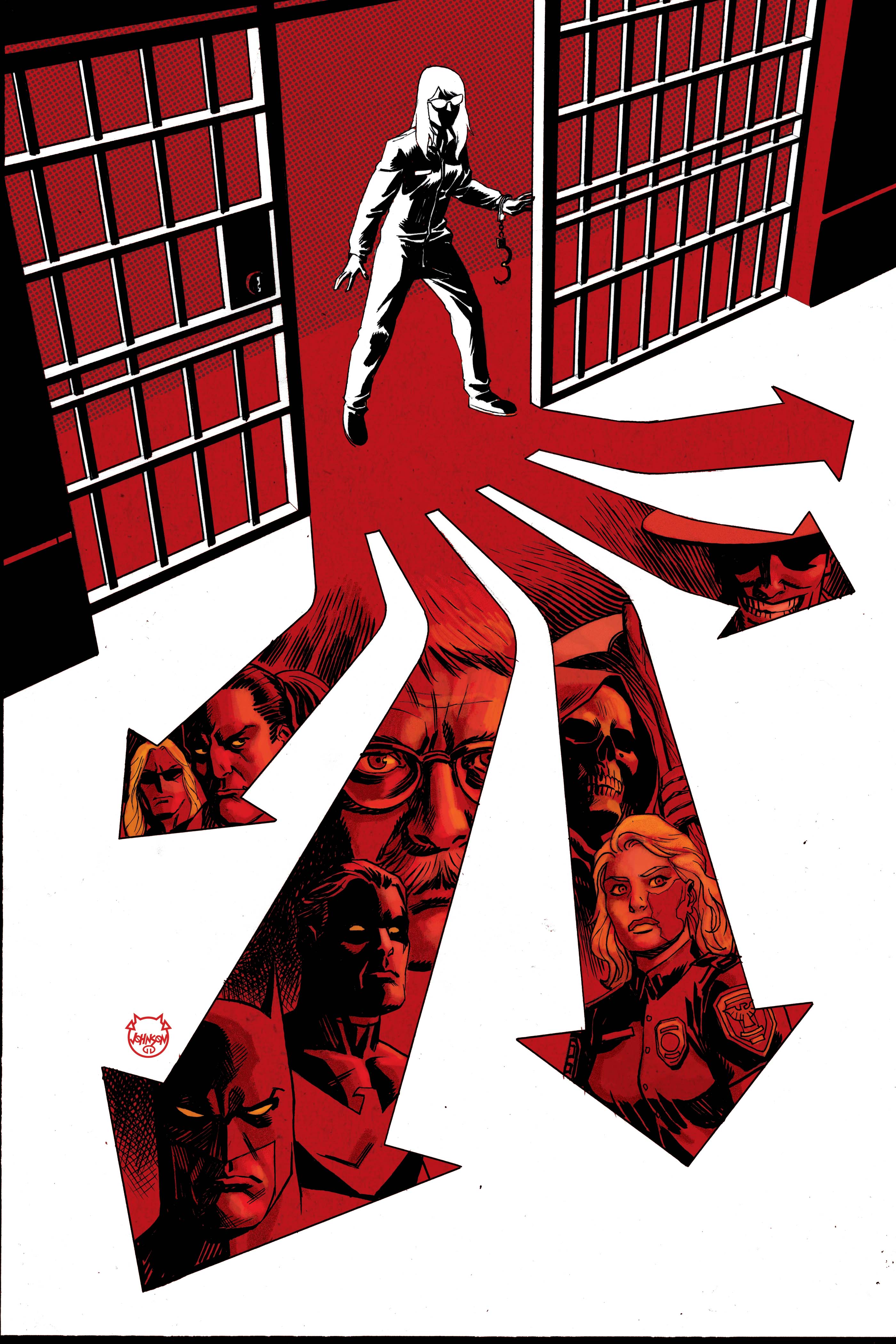 BARBARA GORDON BREAKOUT #4 CVR C DAVE JOHNSON CARD STOCK VAR