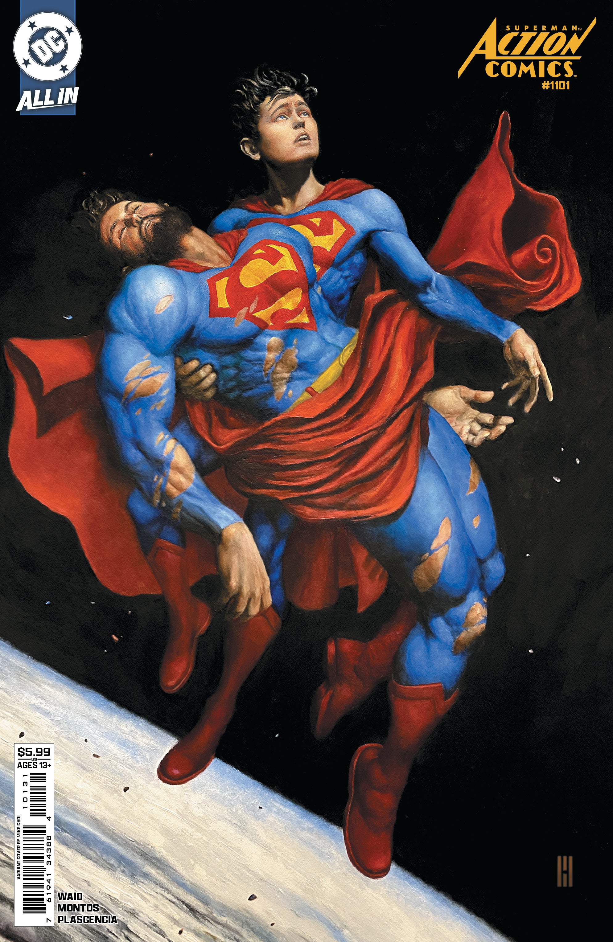 ACTION COMICS #1101 CVR C MIKE CHOI CARD STOCK VAR (KINGDOM OF ZOD)