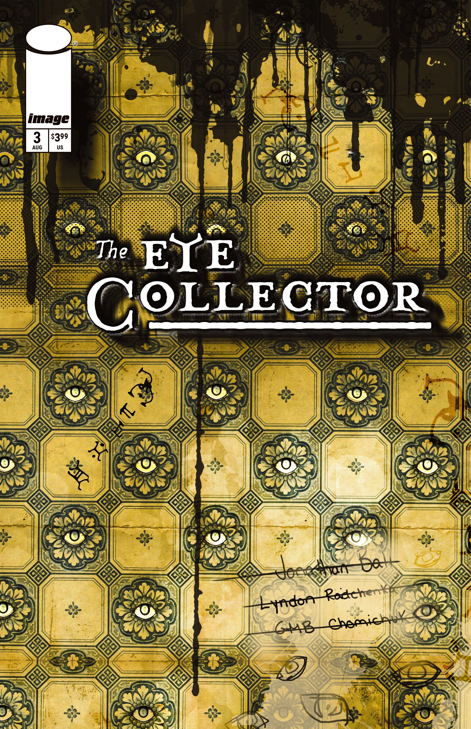 EYE COLLECTOR #3 CVR B GMB CHOMICHUK INK DRIP VAR