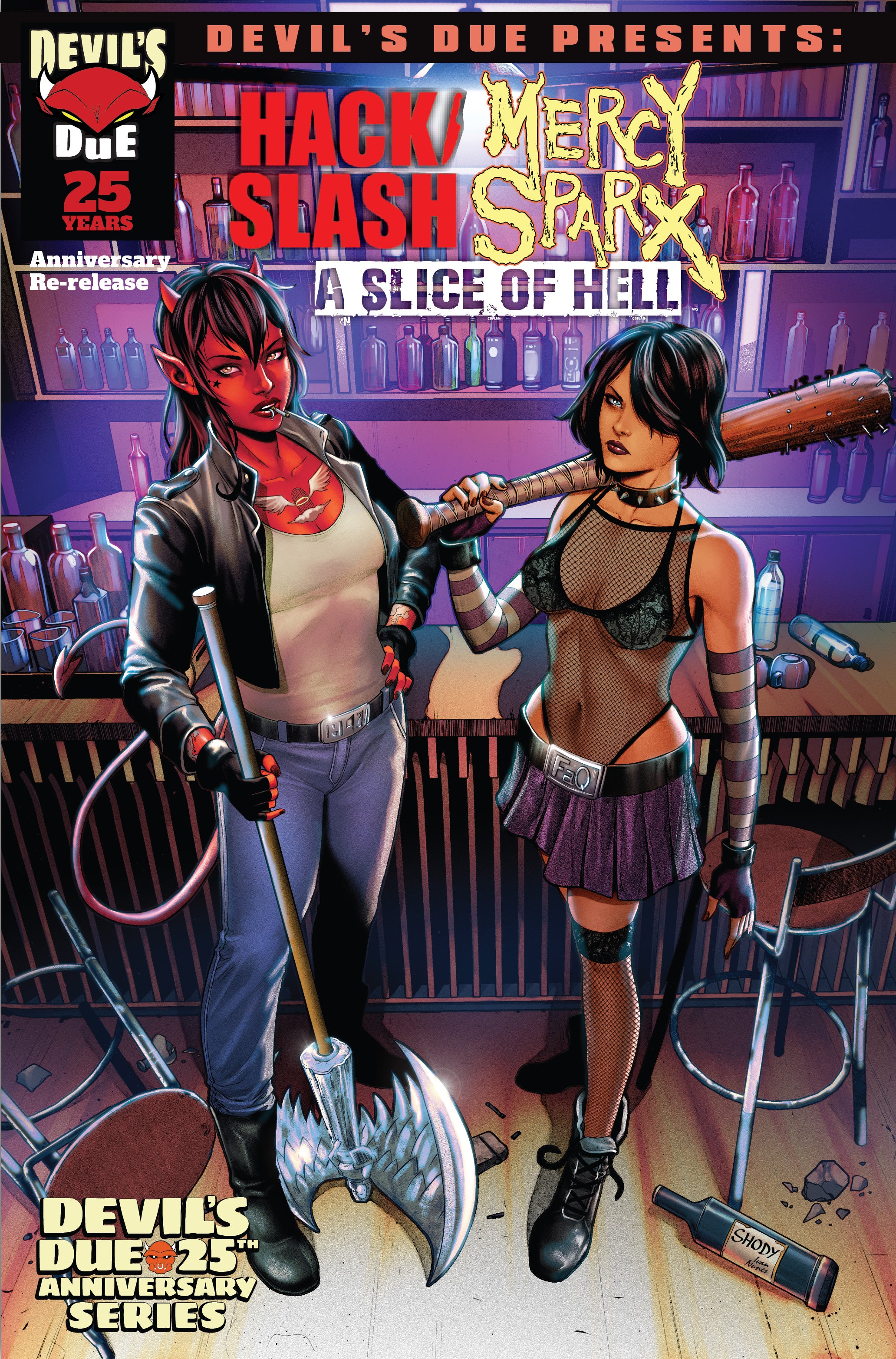 DEVILS DUE PRESENTS HACK SLASH MERCY SPARX #1 (ONE SHOT) CVR C RENAN SHODY VAR