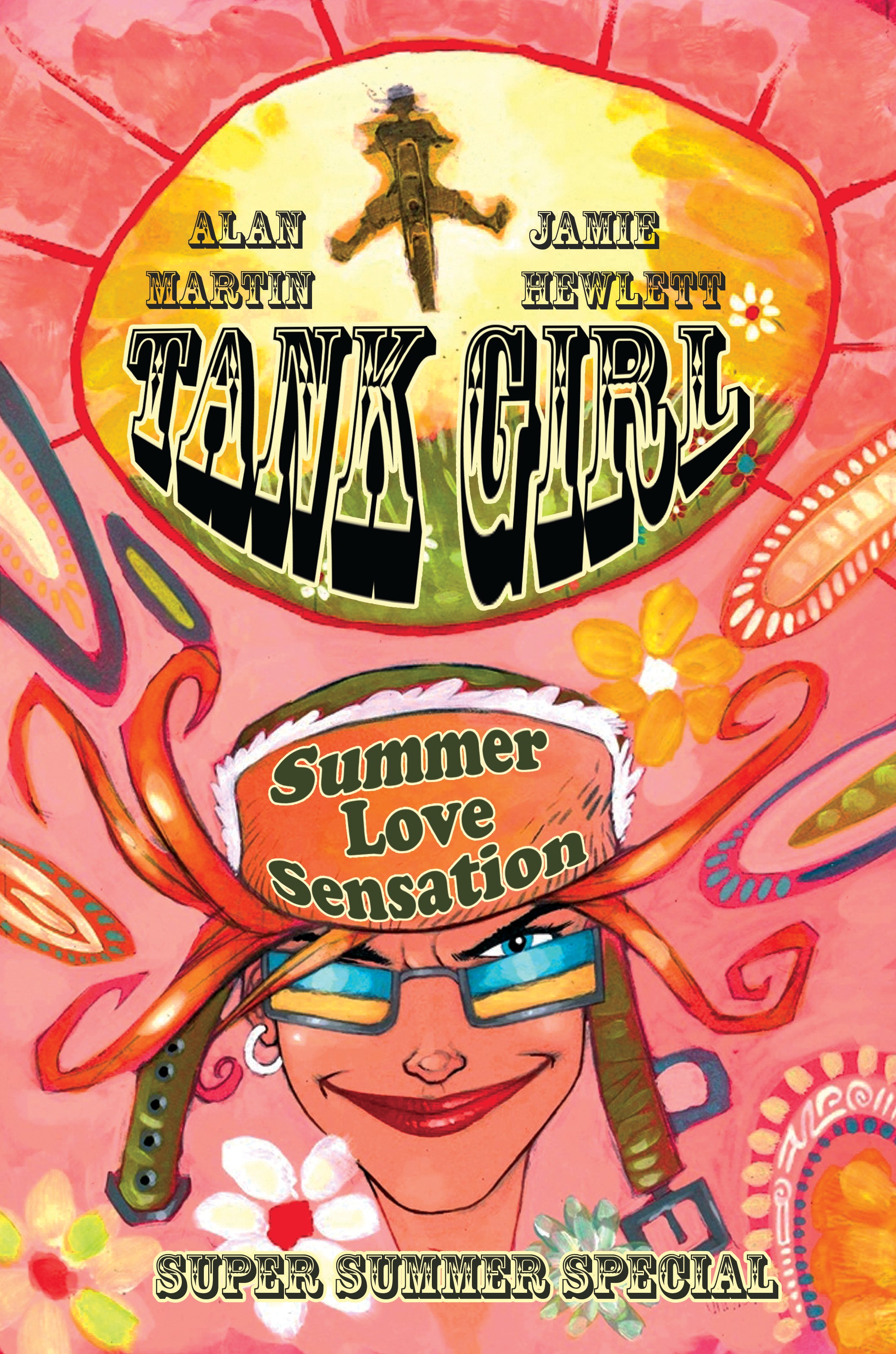 TANK GIRL SUMMER LOVE SENSATION 35TH ANNIVERSARY COMIC (ONE SHOT) CVR A JAMIE HEWLETT