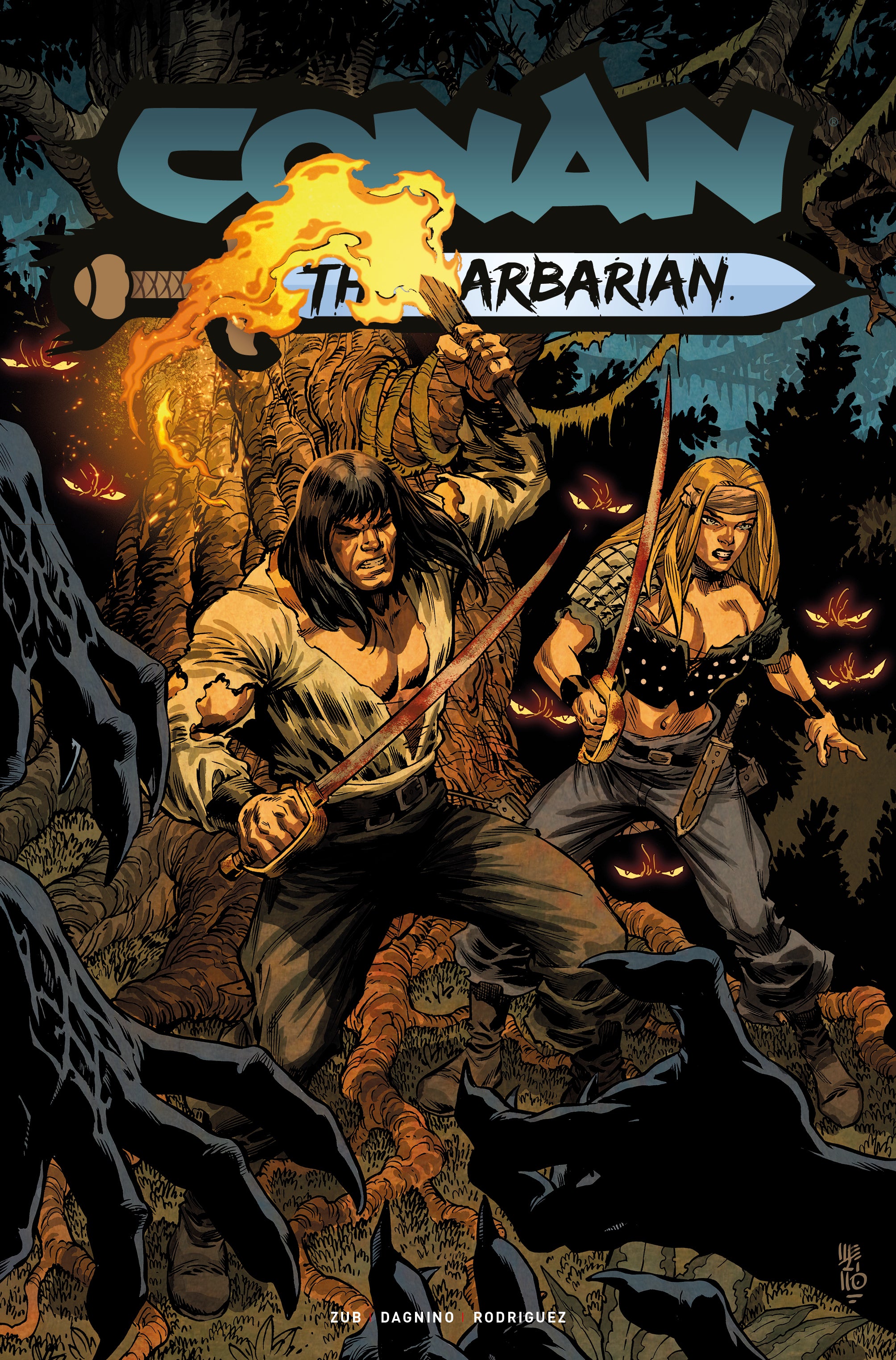 CONAN THE BARBARIAN #34 CVR B JESUS MERINO VAR