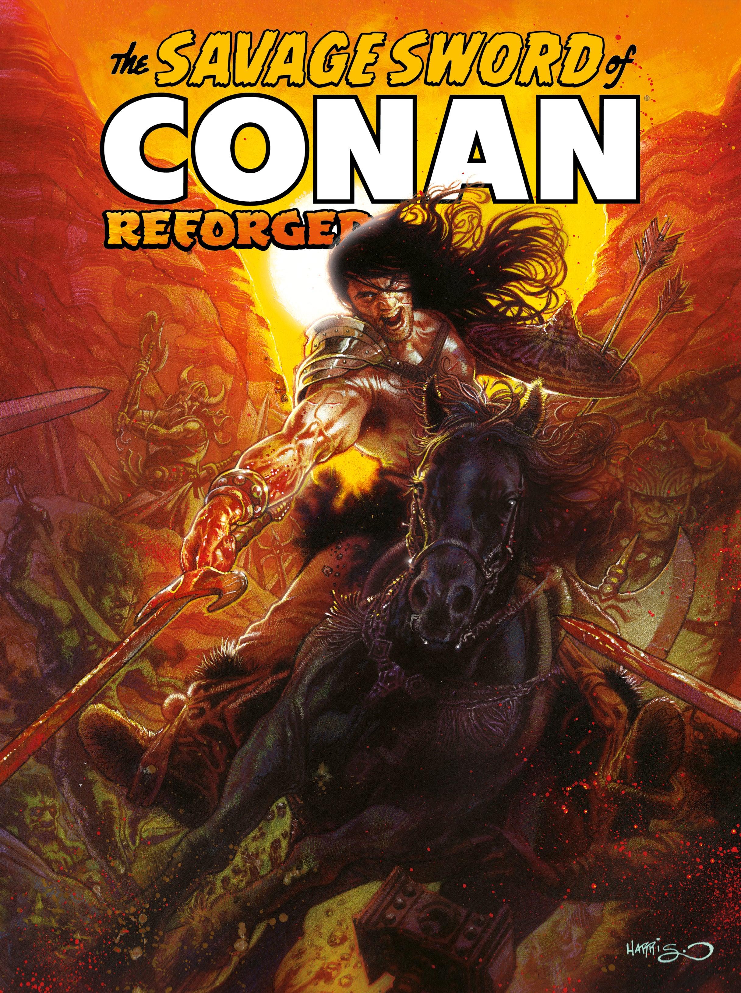 SAVAGE SWORD OF CONAN REFORGED #6 CVR A TONY HARRIS CARDSTOCK