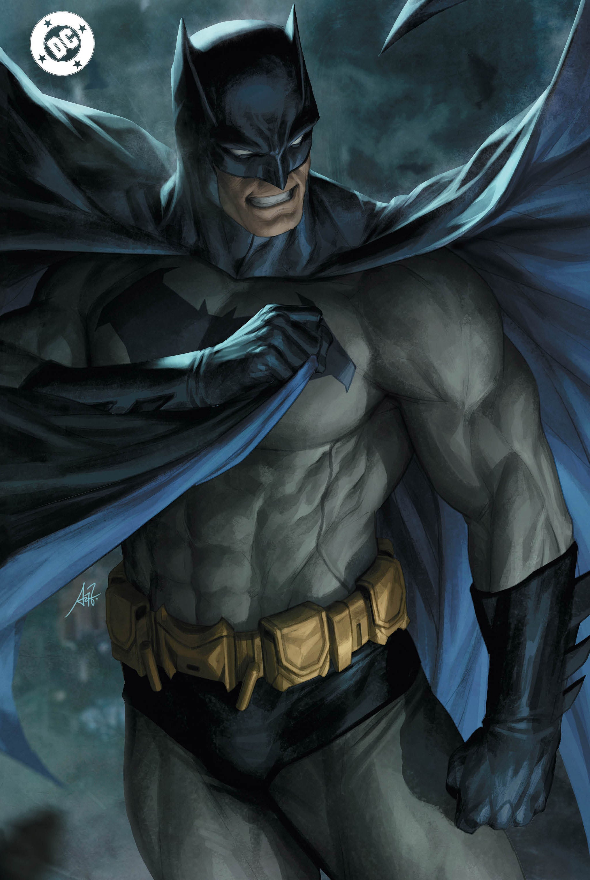 BATMAN #1 CVR J STANLEY ARTGERM LAU DC SHOWCASE WRAPAROUND FOIL VAR