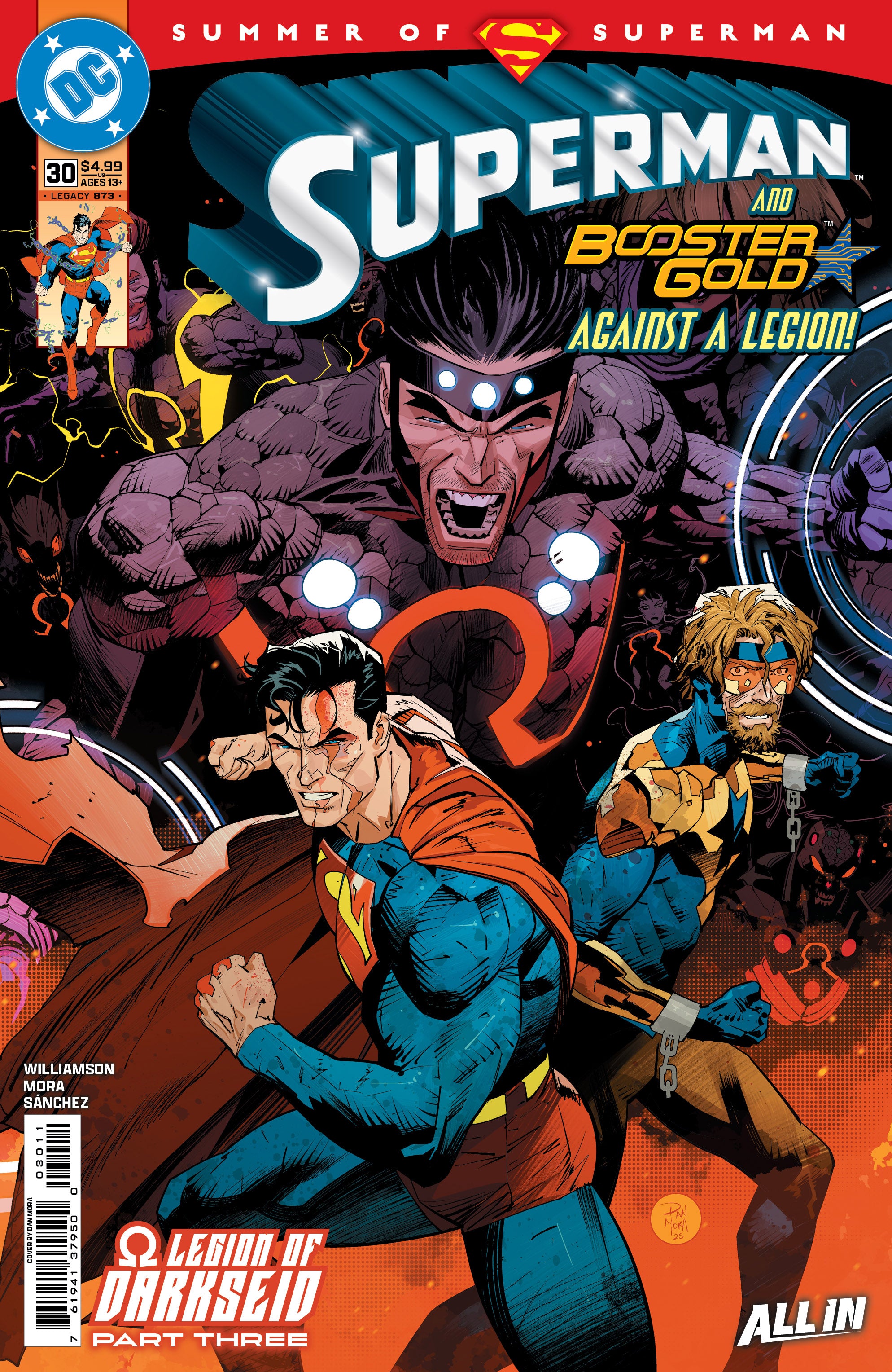 SUPERMAN #30 CVR A DAN MORA