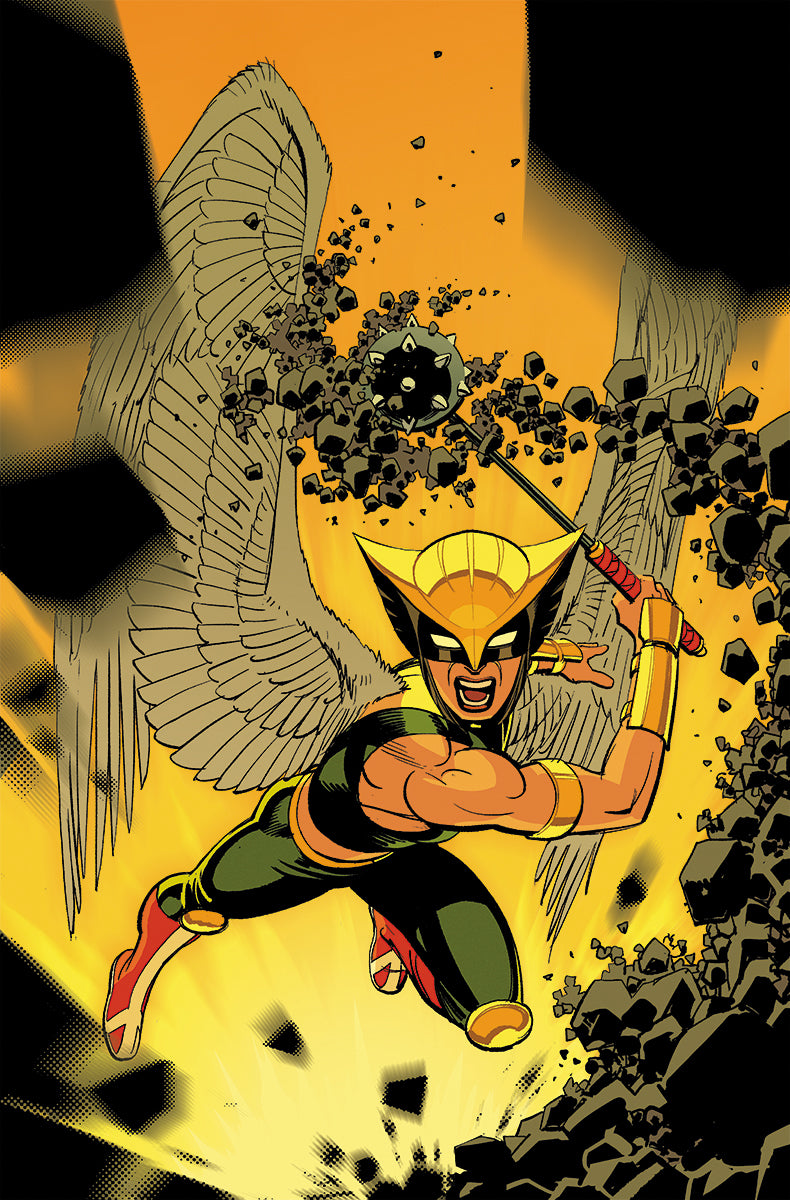 JSA #11 CVR C LEONARDO ROMERO HISPANIC HERITAGE MONTH HAWKGIRL CARD STOCK VAR