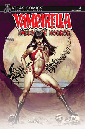 VAMPIRELLA HALLOWEEN HORROR #1 CVR I BUZZ ATLAS ED SIGNED VAR