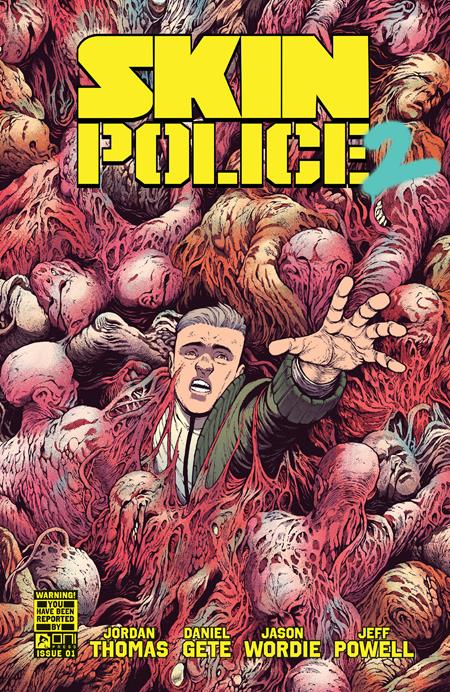 SKIN POLICE 2 #1 (OF 4) CVR A DANIEL GETE