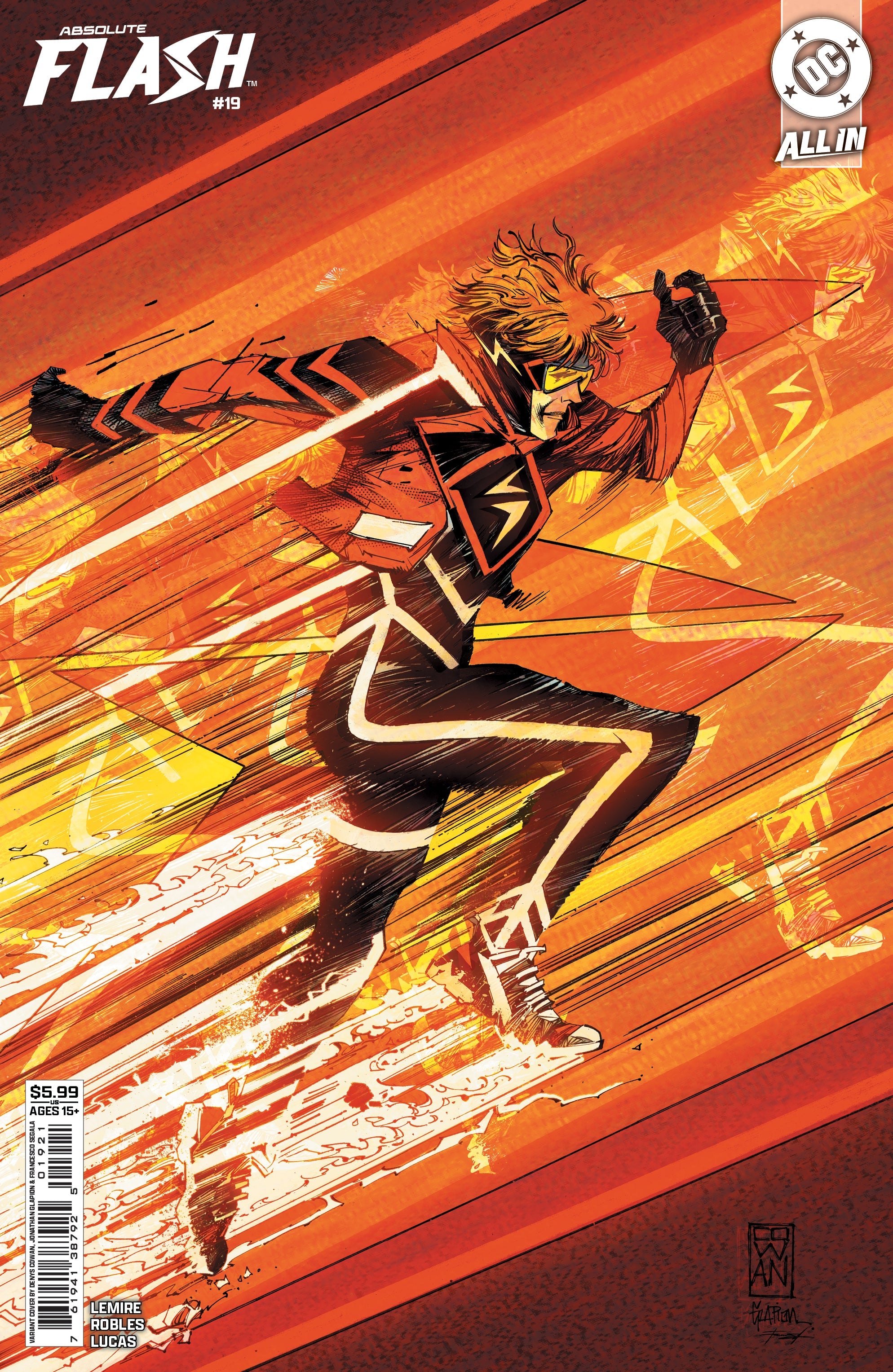 ABSOLUTE FLASH #19 CVR B DENYS COWAN CARD STOCK VAR