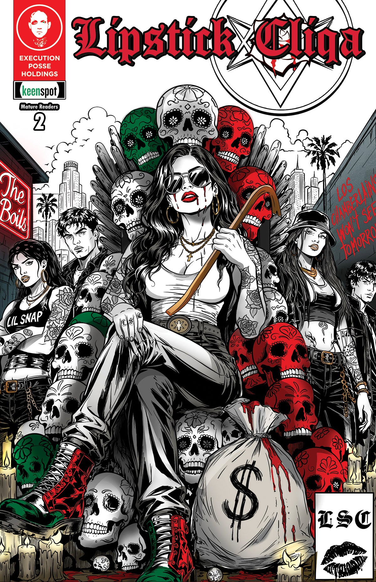 LIPSTICK CLIQA DELUXE EDITION #2 (OF 3) CVR A J SELIN TAKE THE THRONE