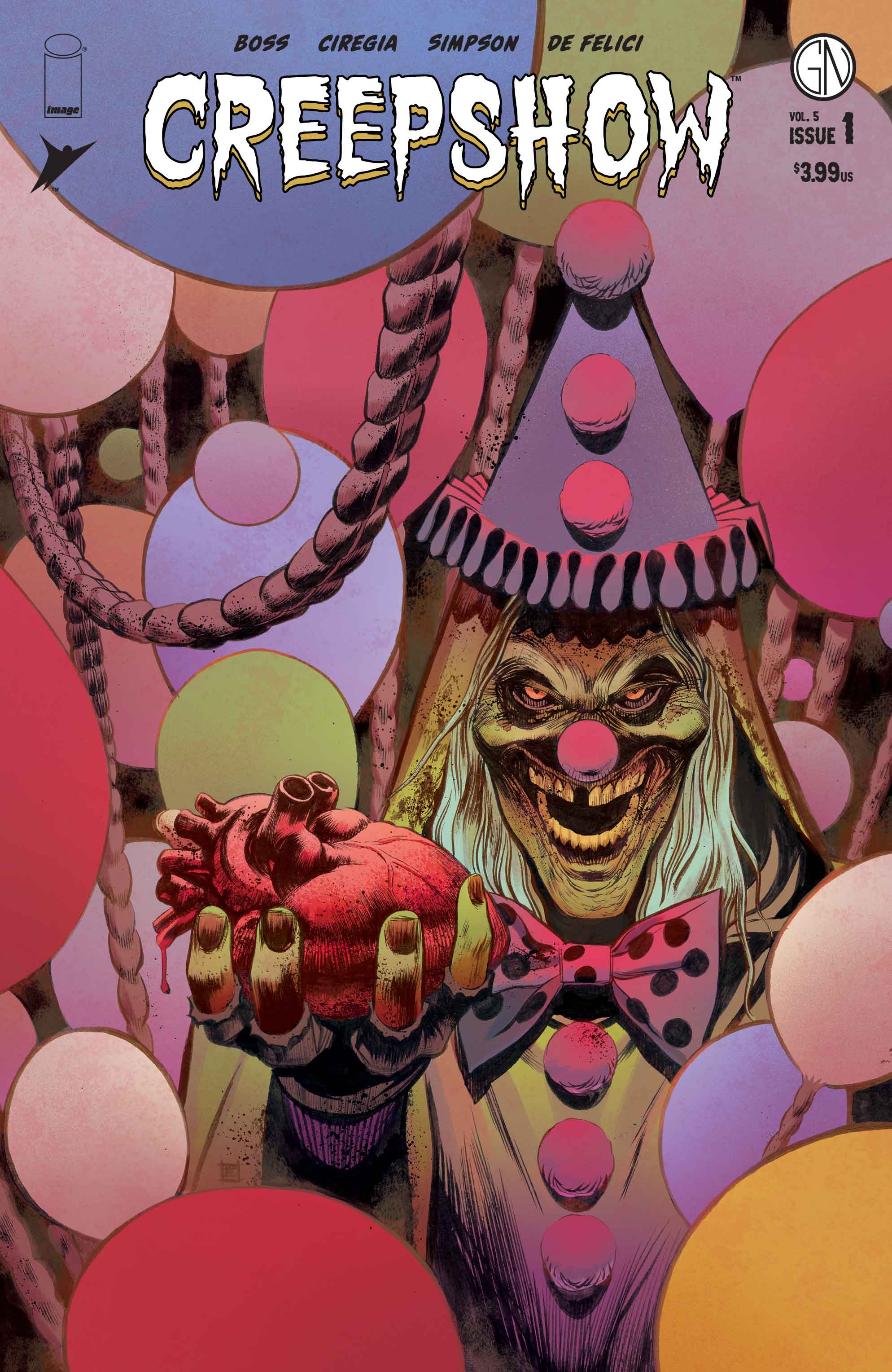 CREEPSHOW VOL 05 #1 (OF 5) CVR B FRANCESCA CIREGIA VAR