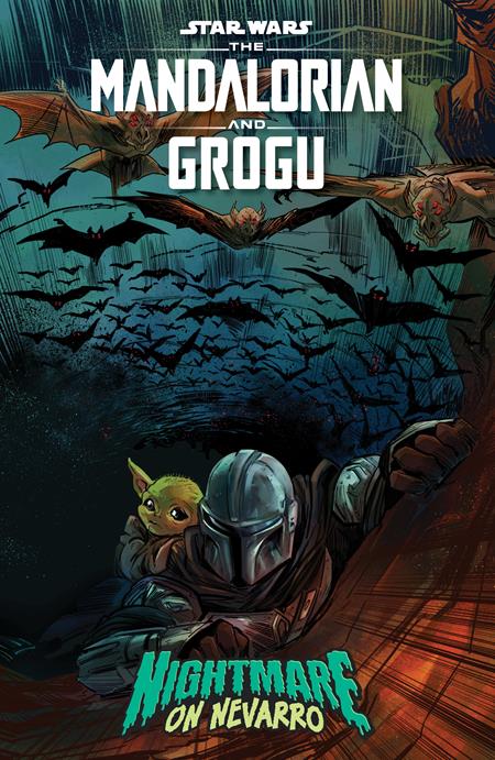 STAR WARS THE MANDALORIAN AND GROGU NIGHTMARE ON NEVARRO (ONE SHOT) CVR G SOO LEE METAL VAR