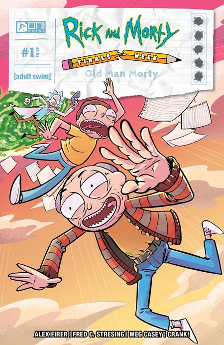 RICK AND MORTY FINALS WEEK OLD MAN MORTY #1 (ONE SHOT) CVR A FRED C STRESING