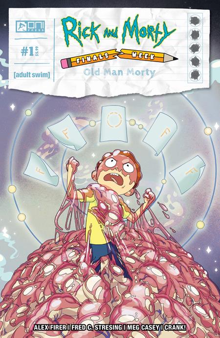 RICK AND MORTY FINALS WEEK OLD MAN MORTY #1 (ONE SHOT) CVR B JULIETA COLAS VAR