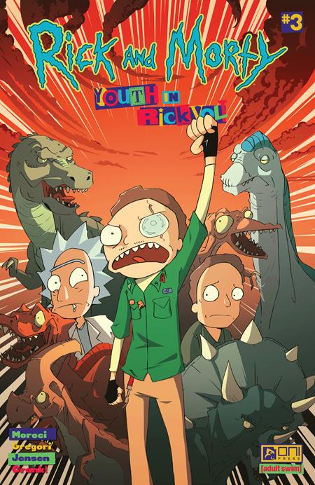 RICK AND MORTY YOUTH IN RICKVOLT #3 (OF 4) CVR B NICO HITORI DE VAR