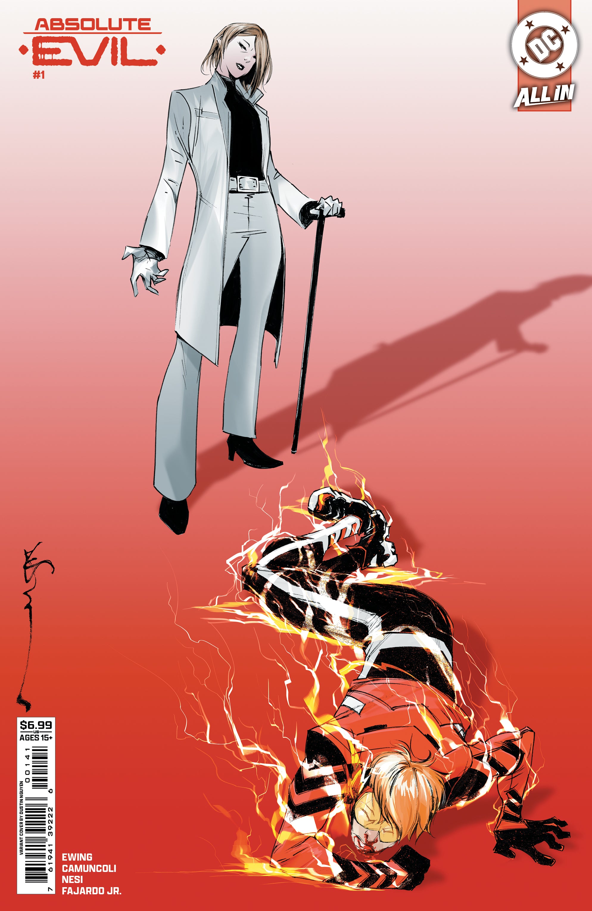ABSOLUTE EVIL #1 (ONE SHOT) CVR D DUSTIN NGUYEN CARD STOCK VAR