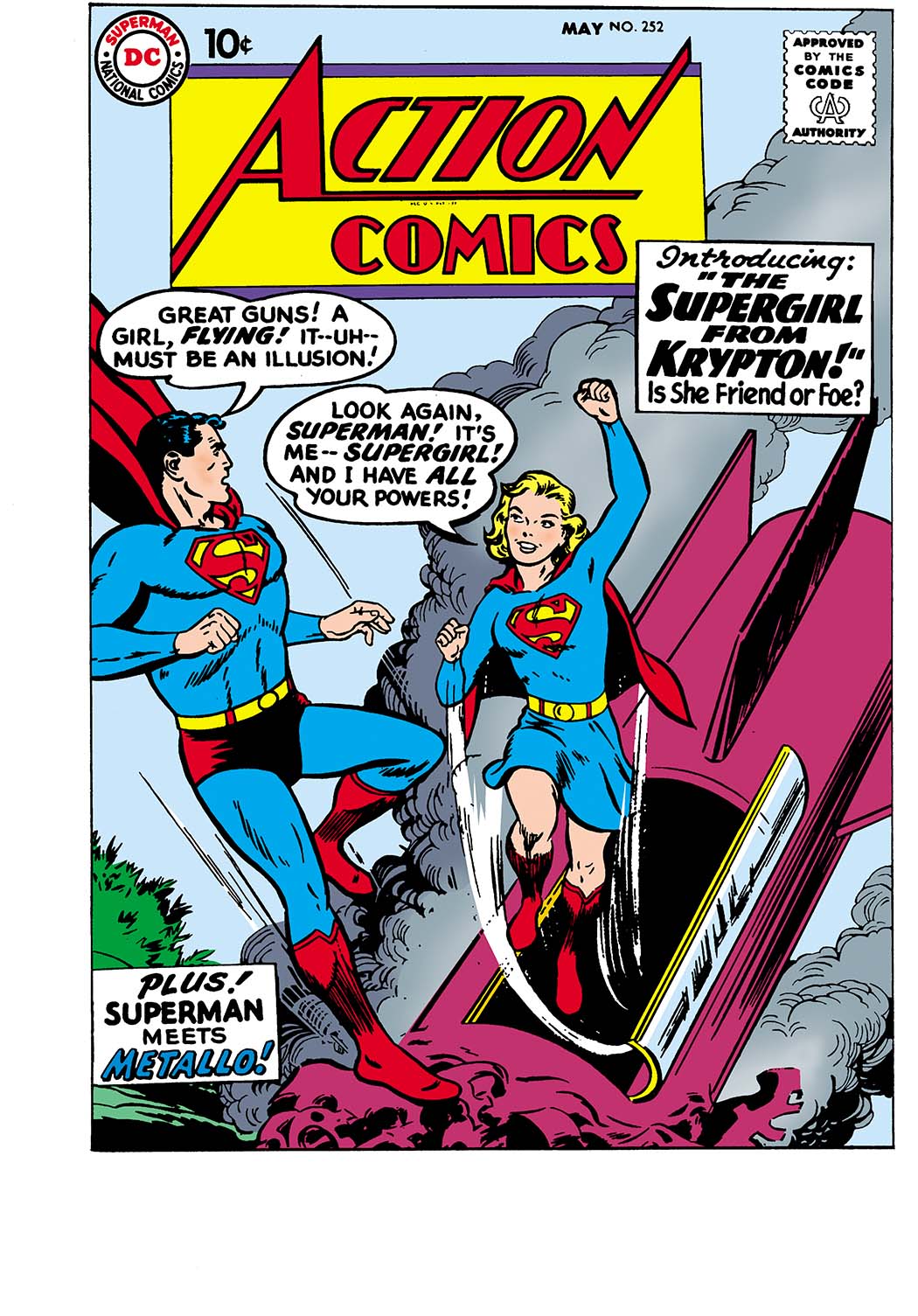 ACTION COMICS #252 FACSIMILE EDITION CVR A CURT SWAN
