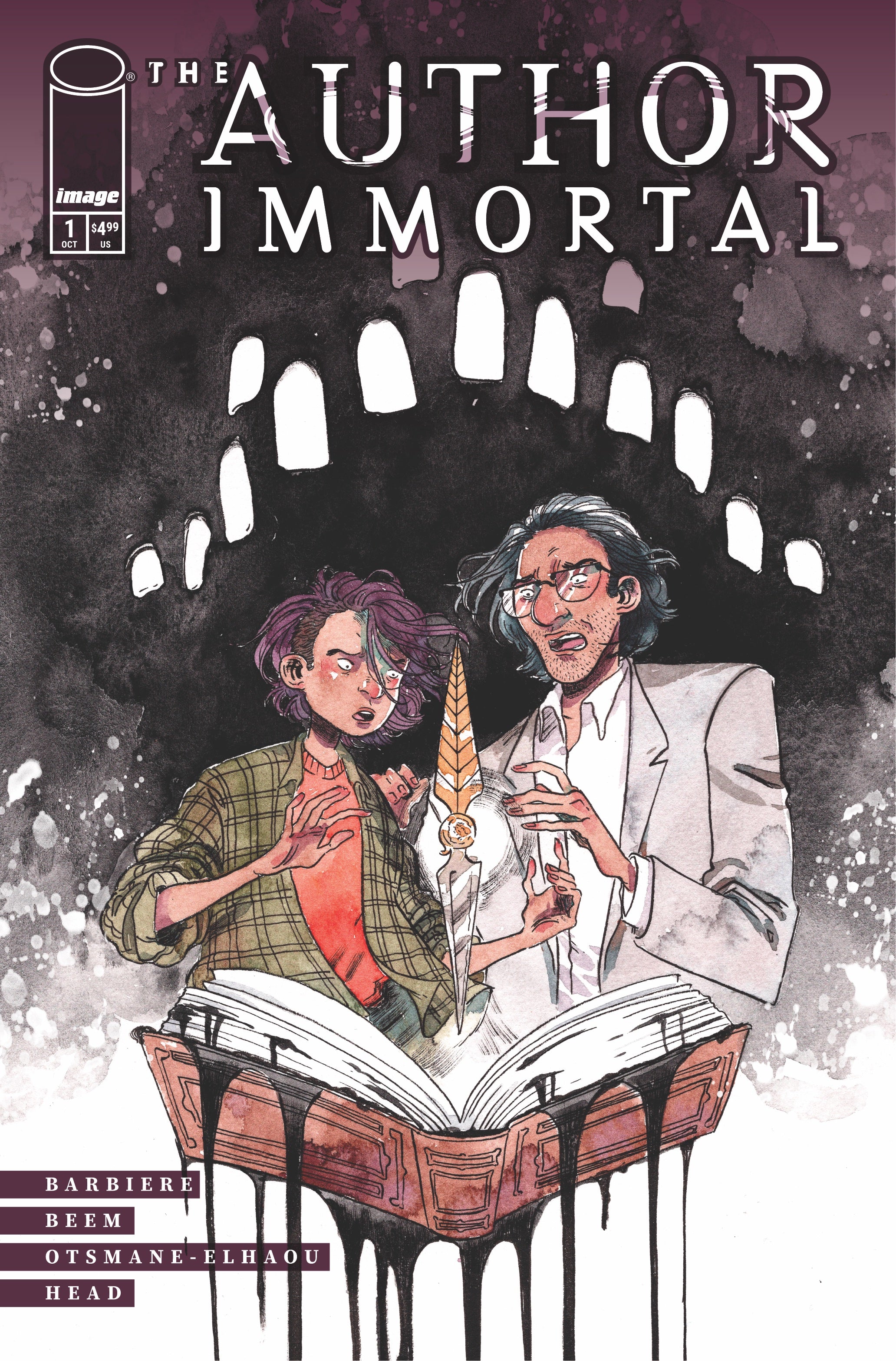 AUTHOR IMMORTAL #1 CVR A MORGAN BEEM