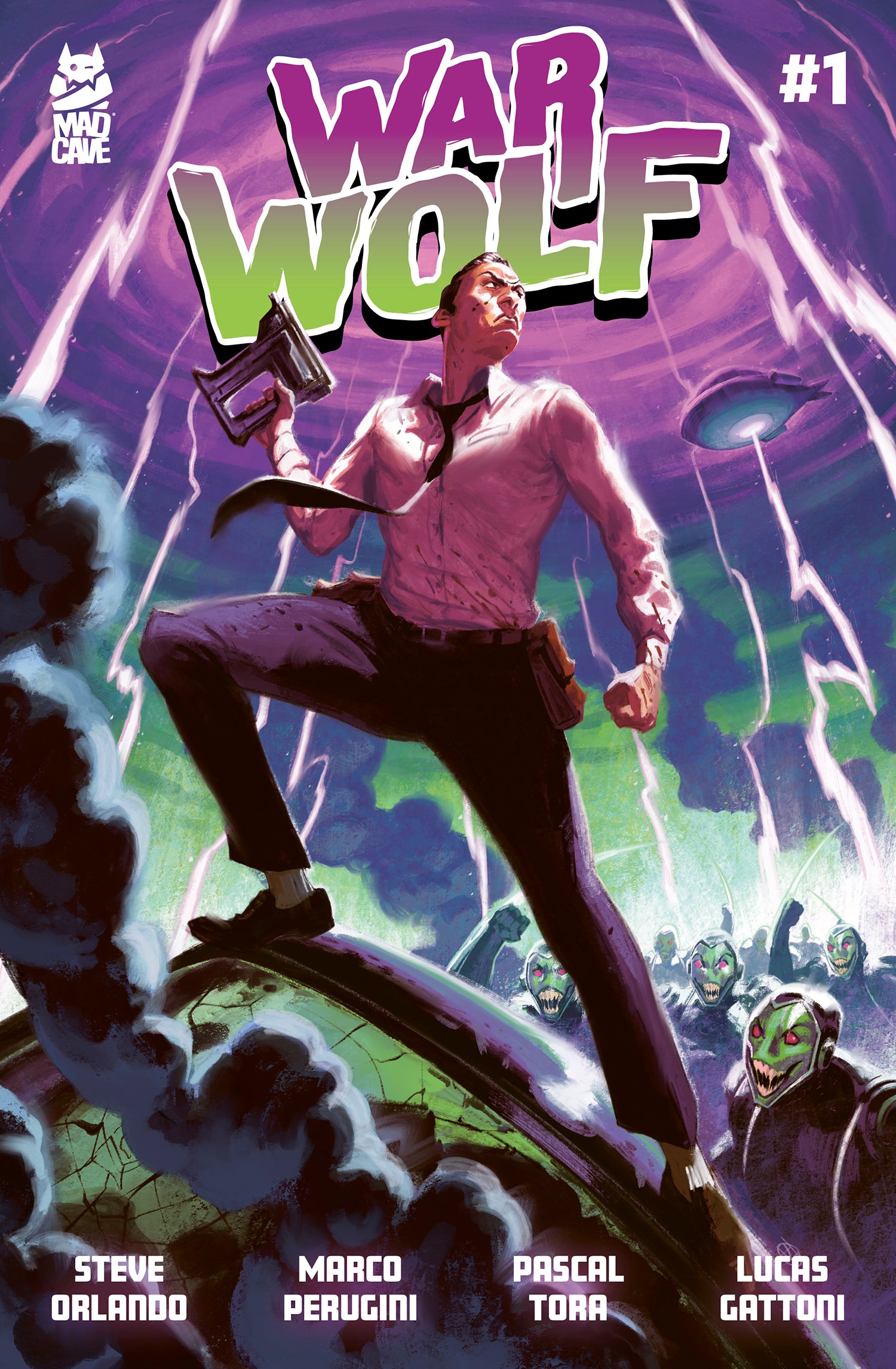 WAR WOLF #1 (OF 8) CVR A DAVID TALASKI