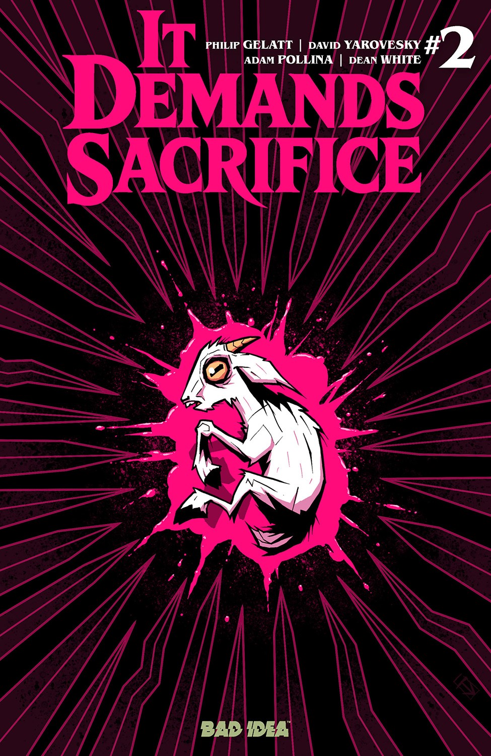 IT DEMANDS SACRIFICE #2 (OF 4) Cover F JHONEN VASQUEZ VAR comic book cover