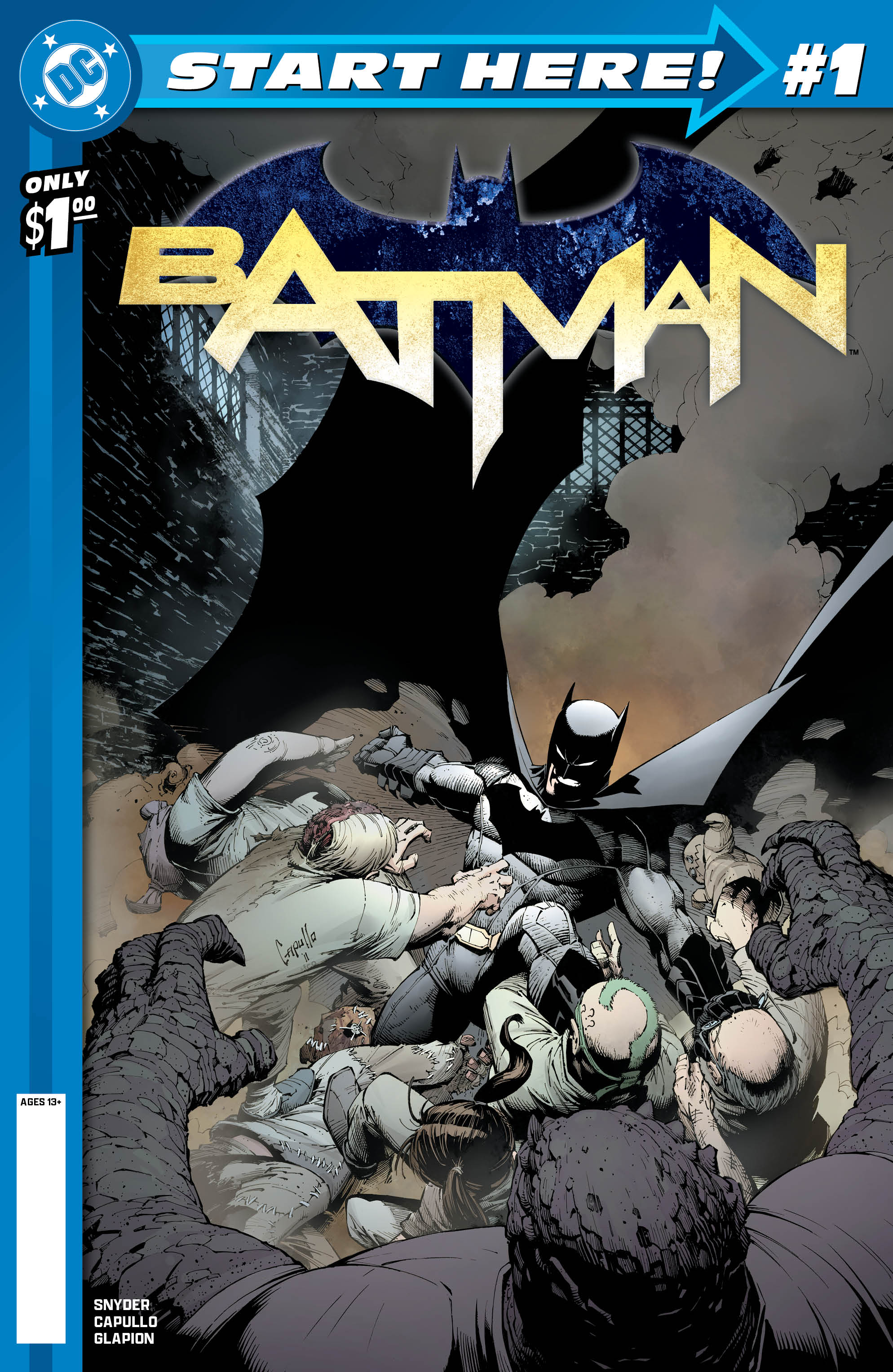 DC START HERE BATMAN (2011) #1 (THE NEW 52)