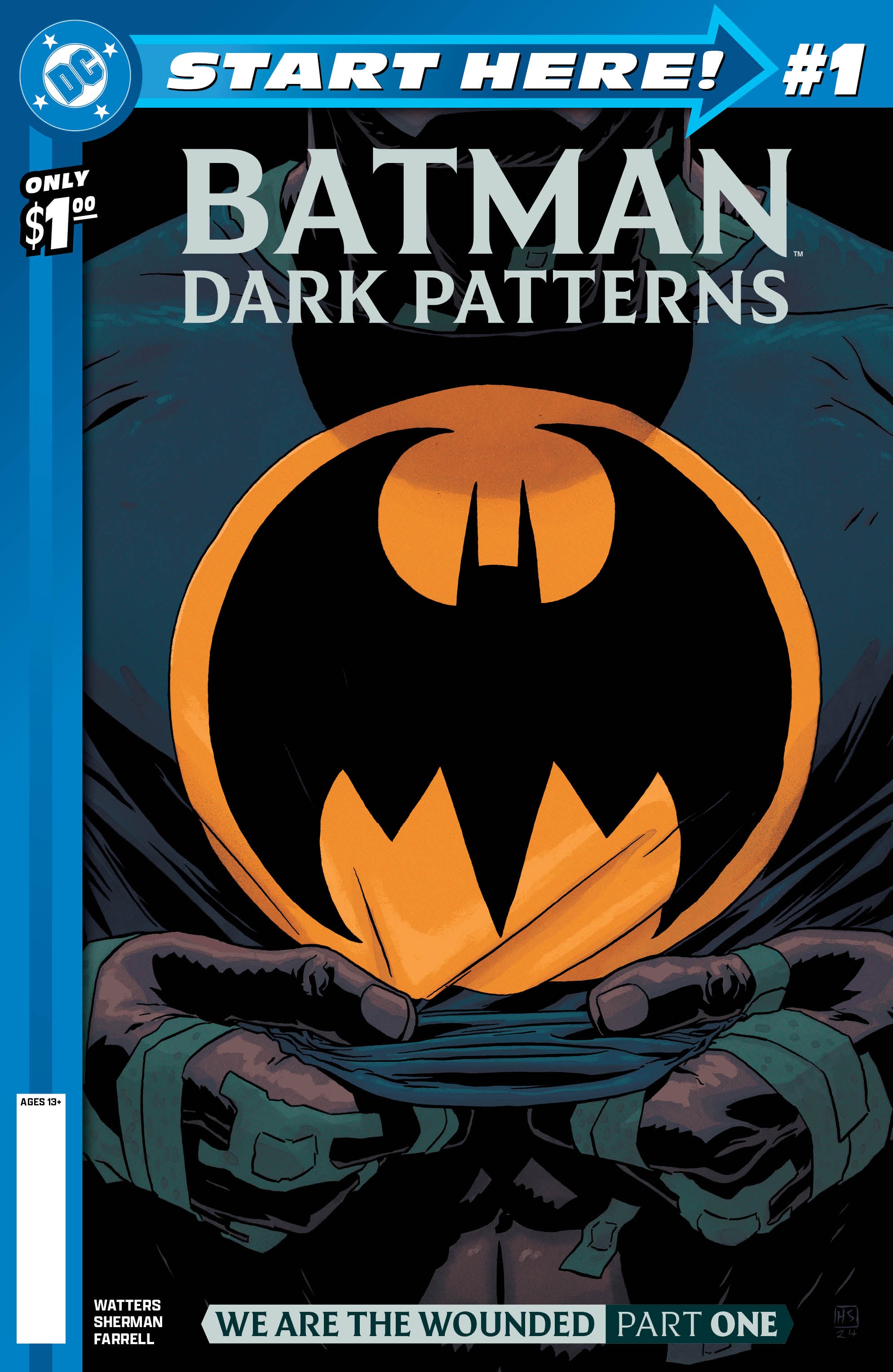 DC START HERE BATMAN DARK PATTERNS #1
