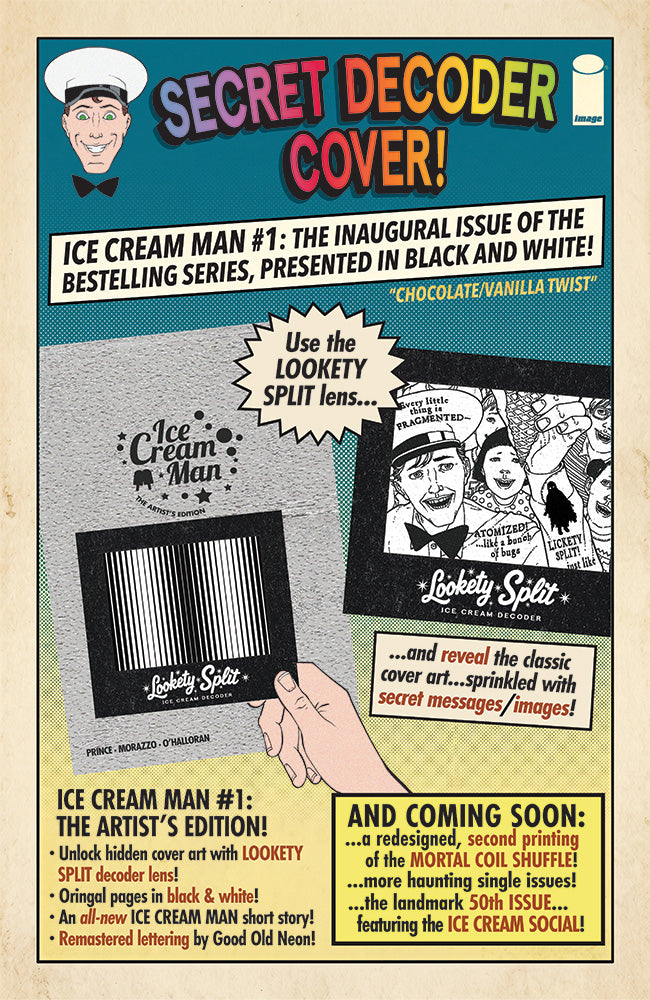 ICE CREAM MAN #1 CHOCOLATE VANILLA TWIST EDITION