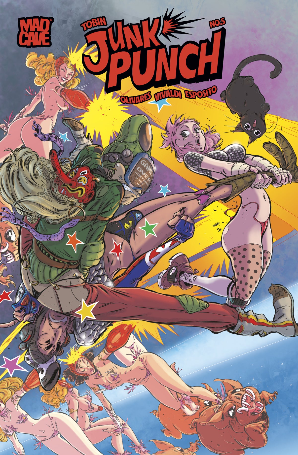 JUNK PUNCH #5 (OF 5) comic book cover