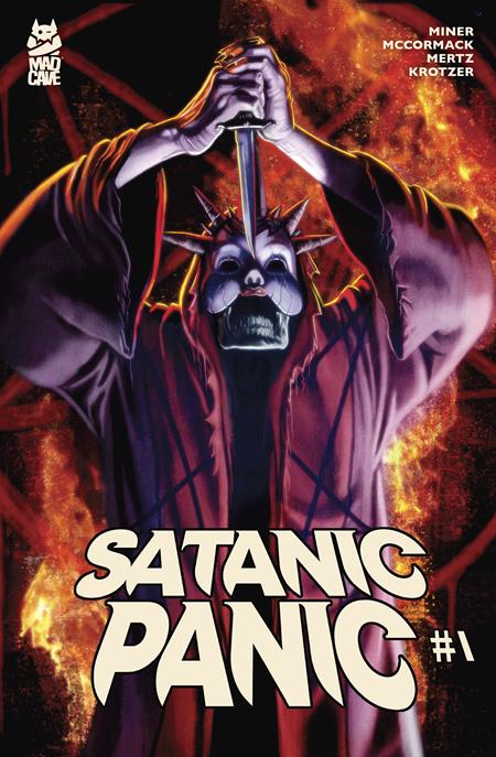 SATANIC PANIC #1 (OF 4) CVR D JUSTIN COFFEE GLOW IN THE DARK VAR