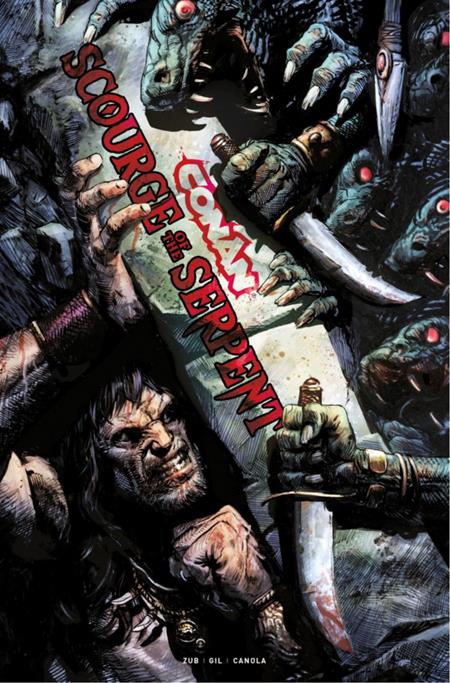 CONAN THE BARBARIAN SCOURGE OF THE SERPENT #3 (OF 4) CVR A GERARDO ZAFFINO VAR