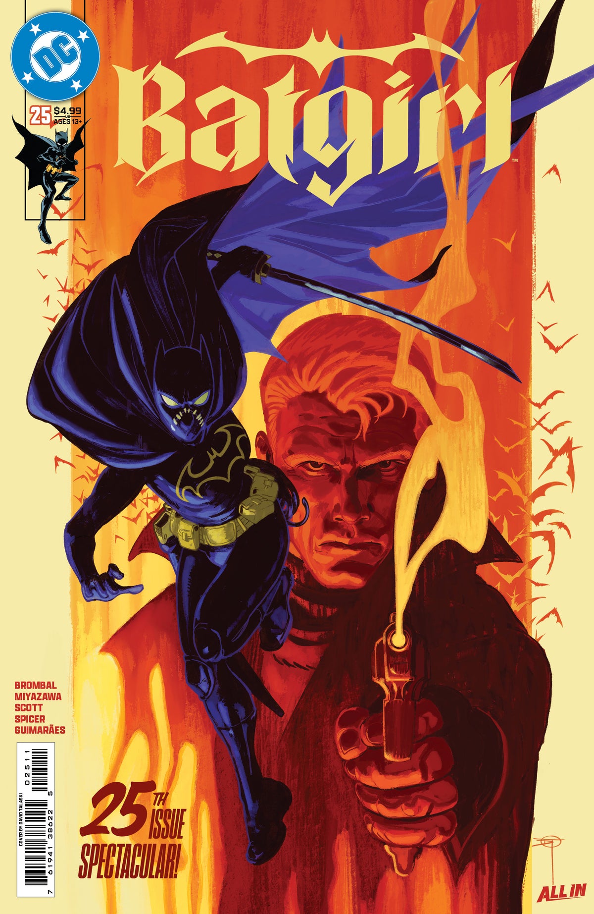 BATGIRL #25 CVR A DAVID TALASKI