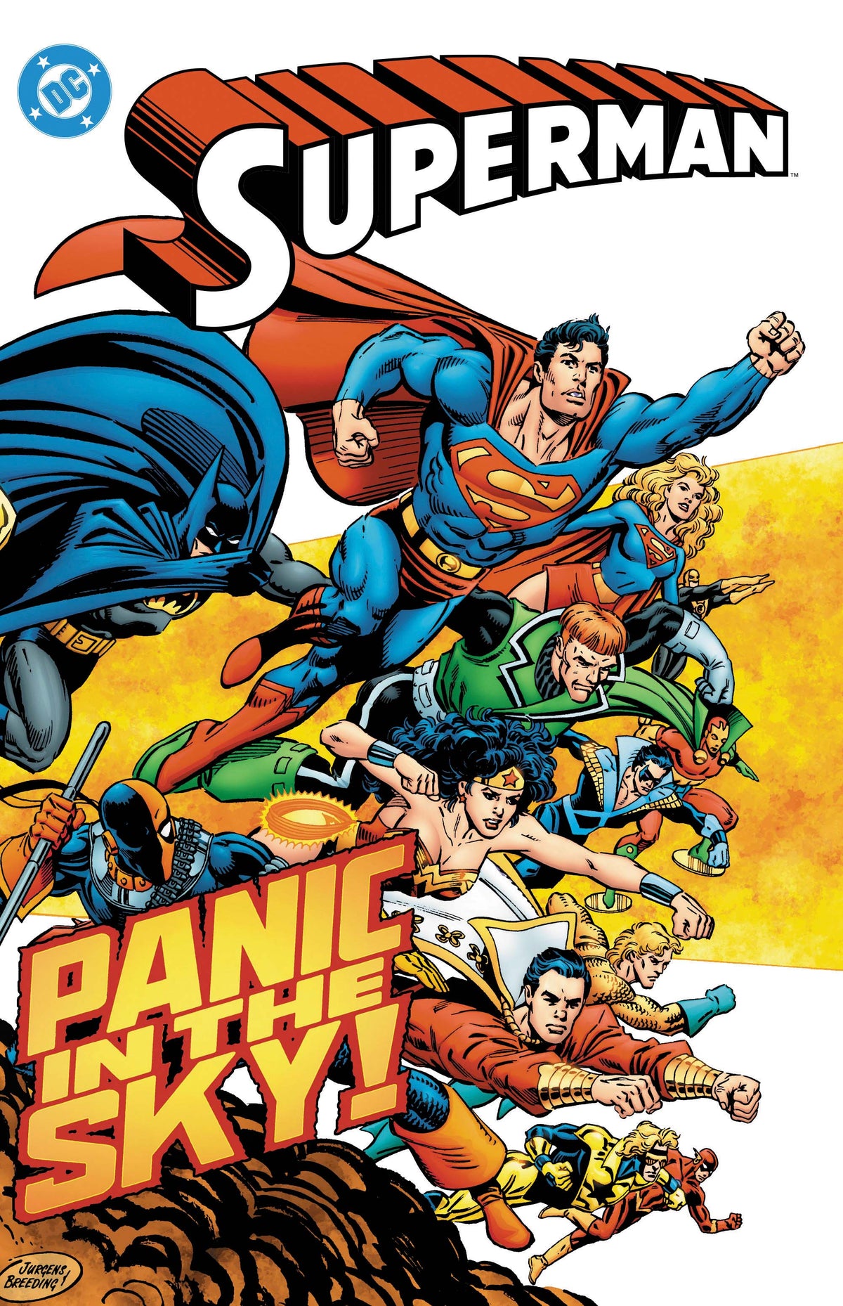 SUPERMAN: PANIC IN THE SKY TP (2027 EDITION) graphic novel cover