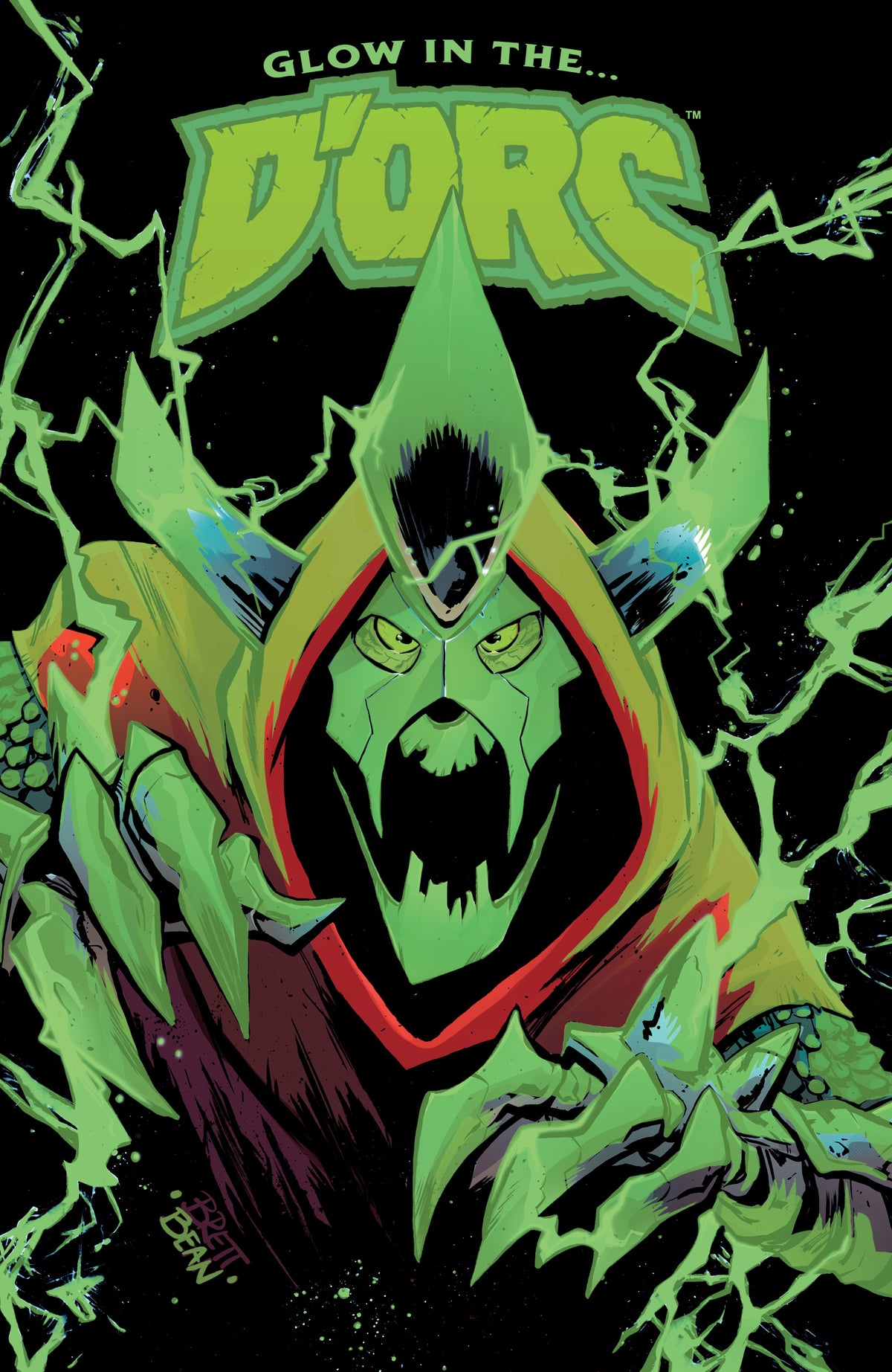 DORC #2 5TH PTG GLOW IN THE DORC comic book cover
