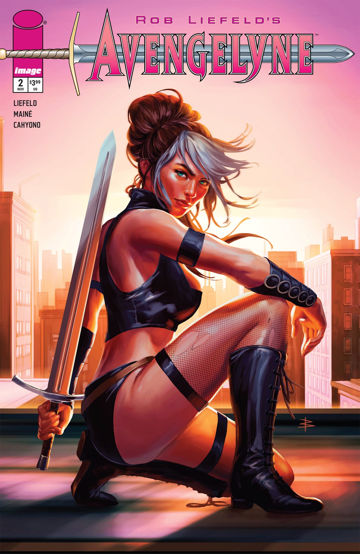 AVENGELYNE #2 CVR C BEN BRADI VAR