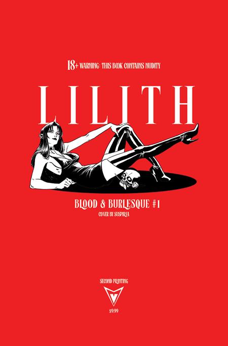 LILITH BLOOD AND BURLESQUE #1 (OF 5) 2ND PTG CVR E SUSPIRIA NSFW BLACK BAG VAR (MR)