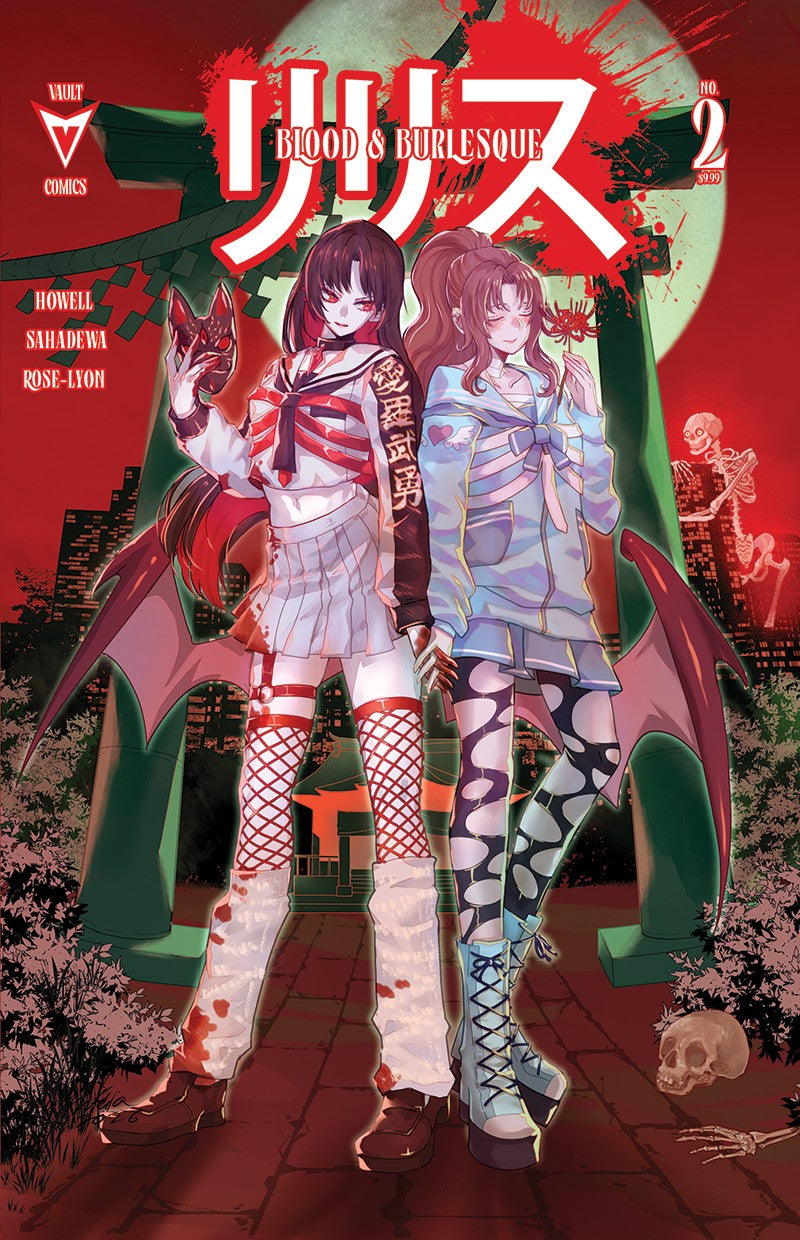 LILITH BLOOD AND BURLESQUE #2 (OF 5) CVR H NATSUJIRUSHI FOIL VAR comic book cover
