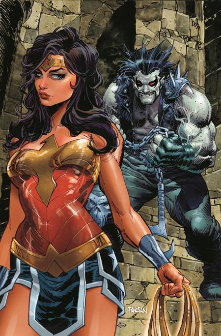 DC K.O. WONDER WOMAN VS LOBO #1 (ONE SHOT) CVR B DAN PANOSIAN CARD STOCK VAR