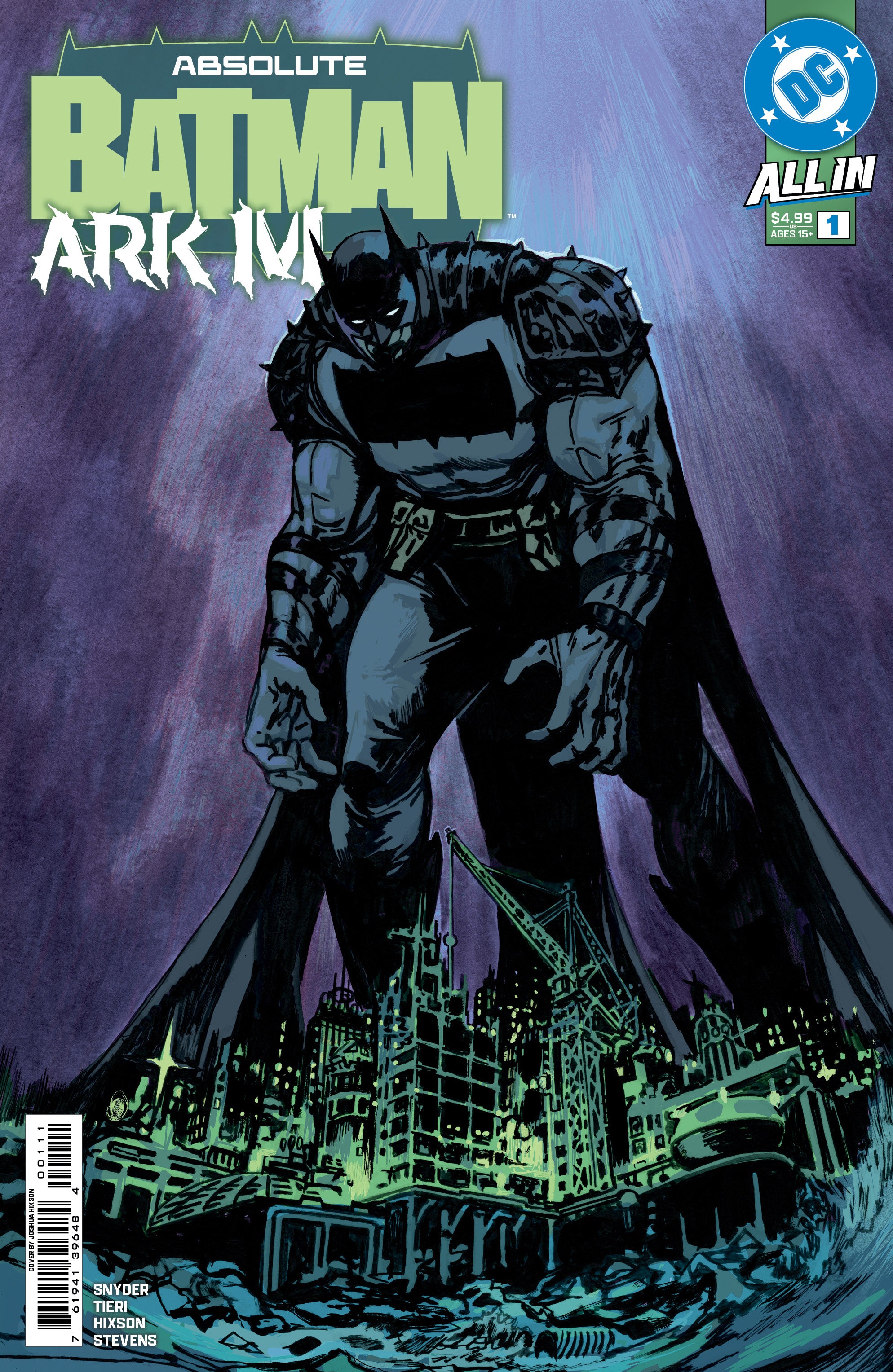 ABSOLUTE BATMAN ARK-M SPECIAL #1 (ONE SHOT) CVR A JOSHUA HIXSON