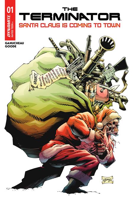TERMINATOR SANTA CLAUS IS COMING TO TOWN #1 (ONE SHOT) CVR A WILL ROBSON