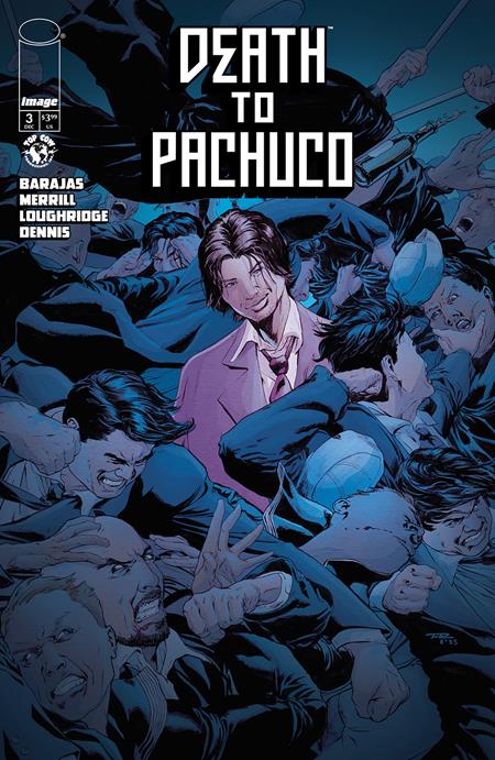 DEATH TO PACHUCO #3 (OF 5) CVR B TONY PARKER & LEE LOUGHRIDGE VAR
