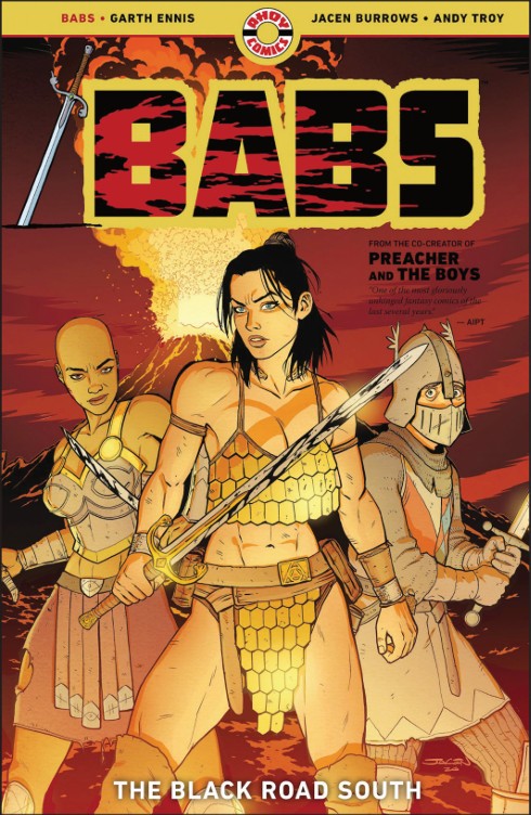 BABS TP VOL 02 THE BLACK ROAD SOUTH graphic novel cover