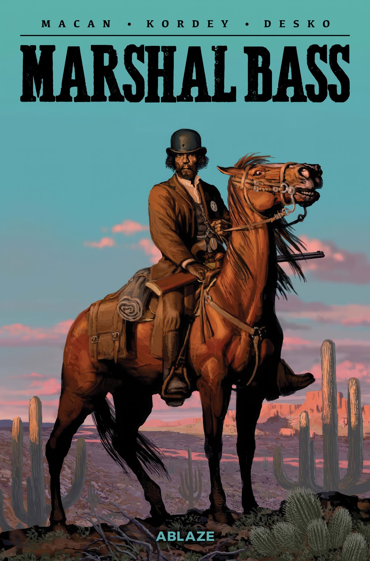 MARSHAL BASS TP VOL 01 graphic novel cover