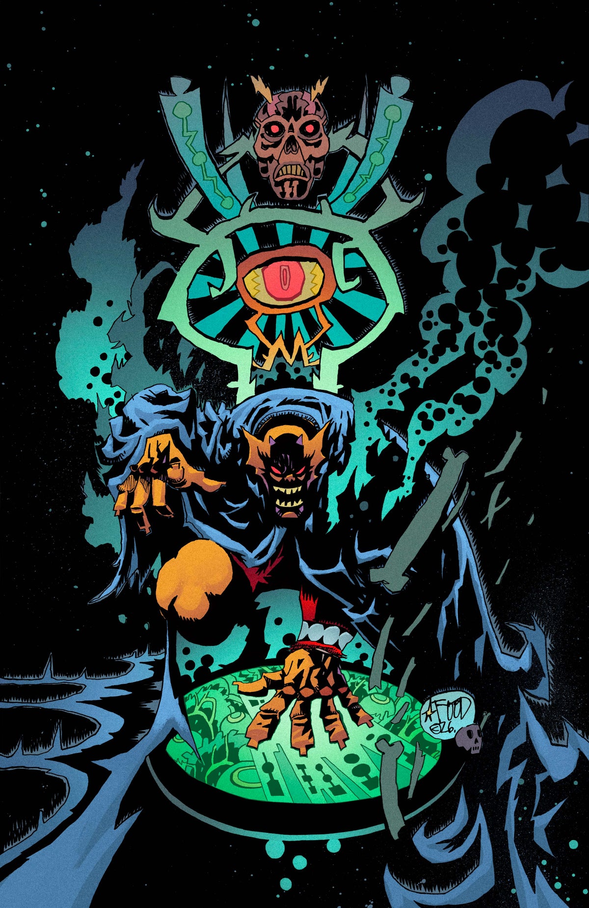 DEMON #3 Cover C JIM MAHFOOD CARD STOCK VAR comic book cover