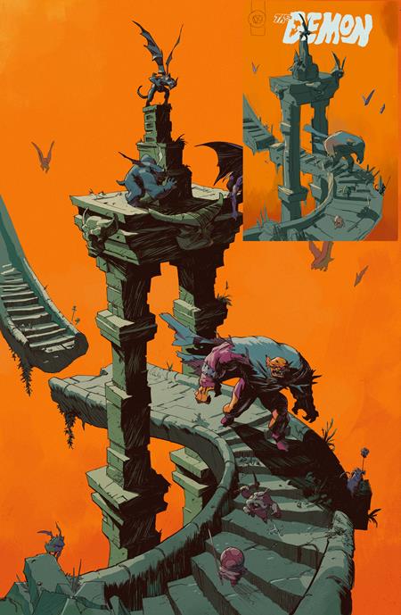 DEMON #3 Cover D STEPHEN GREEN CARD STOCK VAR comic book cover