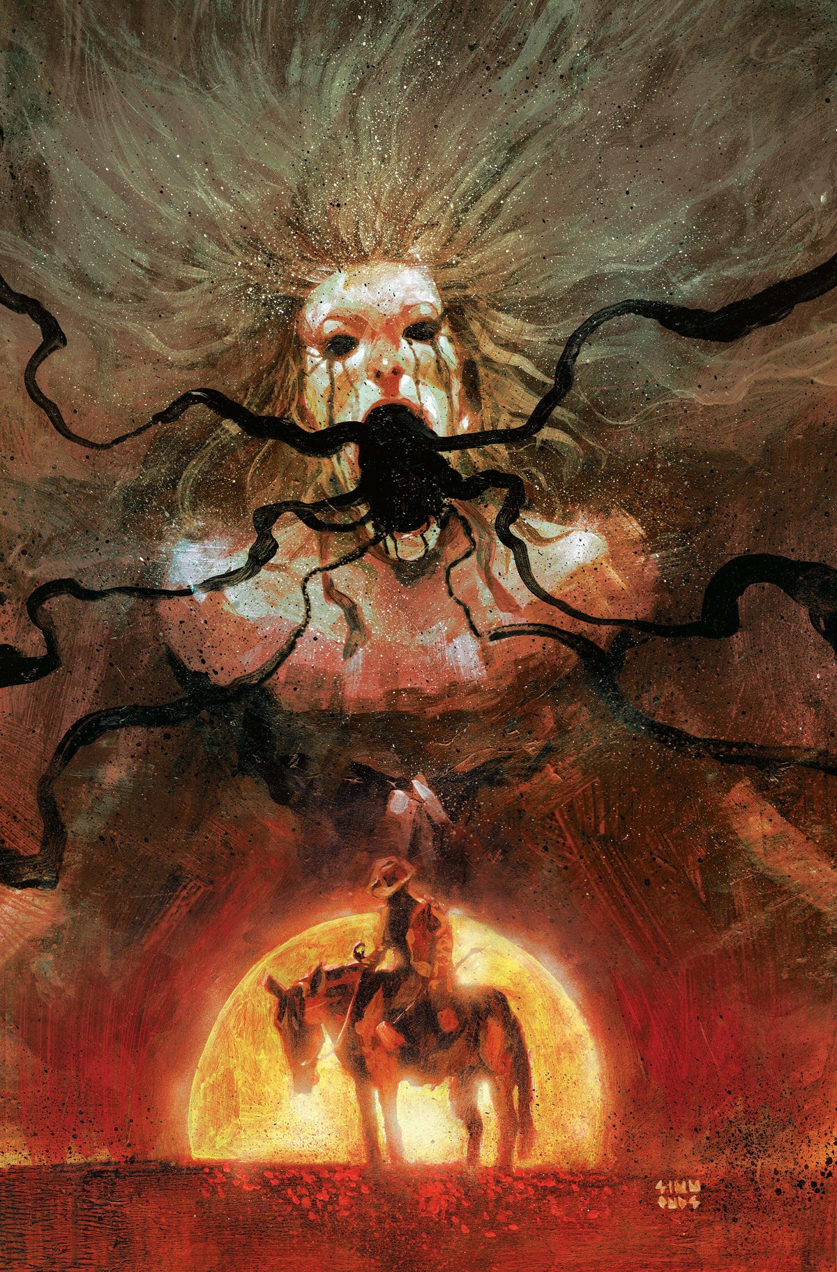 JONAH HEX AND THE SHADOW OF DEATH #3 (OF 6) Cover C MARTIN SIMMONDS CARD STOCK VAR comic book cover
