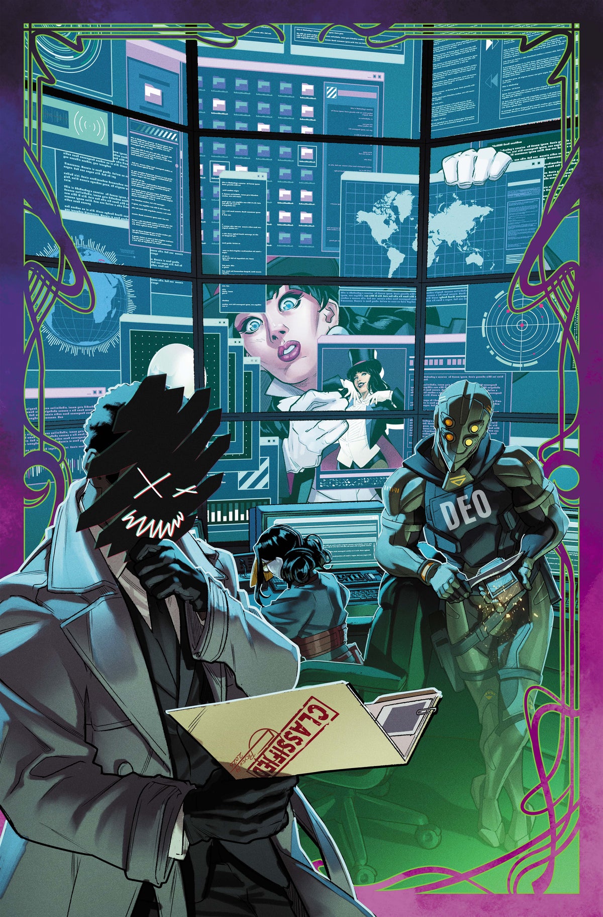 ZATANNA #9 Cover A JAMAL CAMPBELL comic book cover