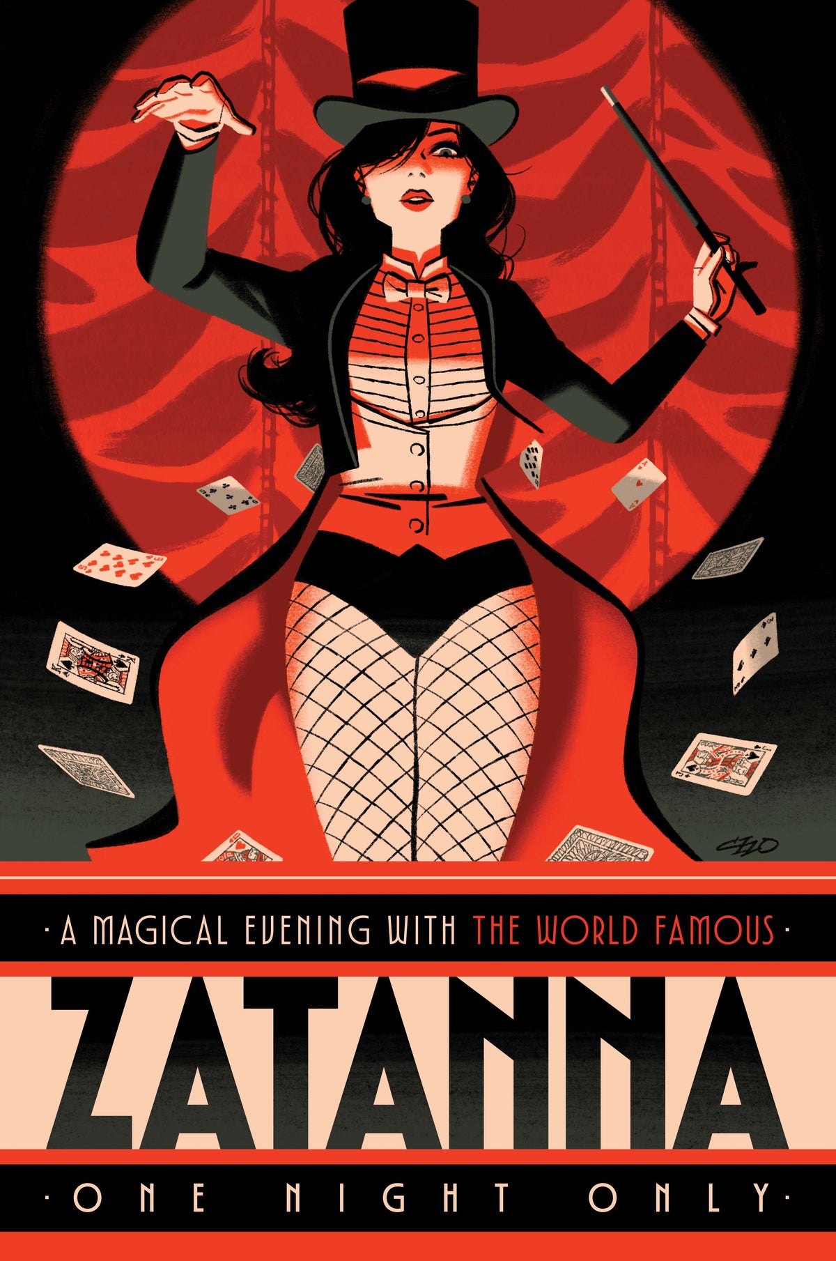 ZATANNA #9 Cover D MICHAEL CHO CARD STOCK VAR comic book cover