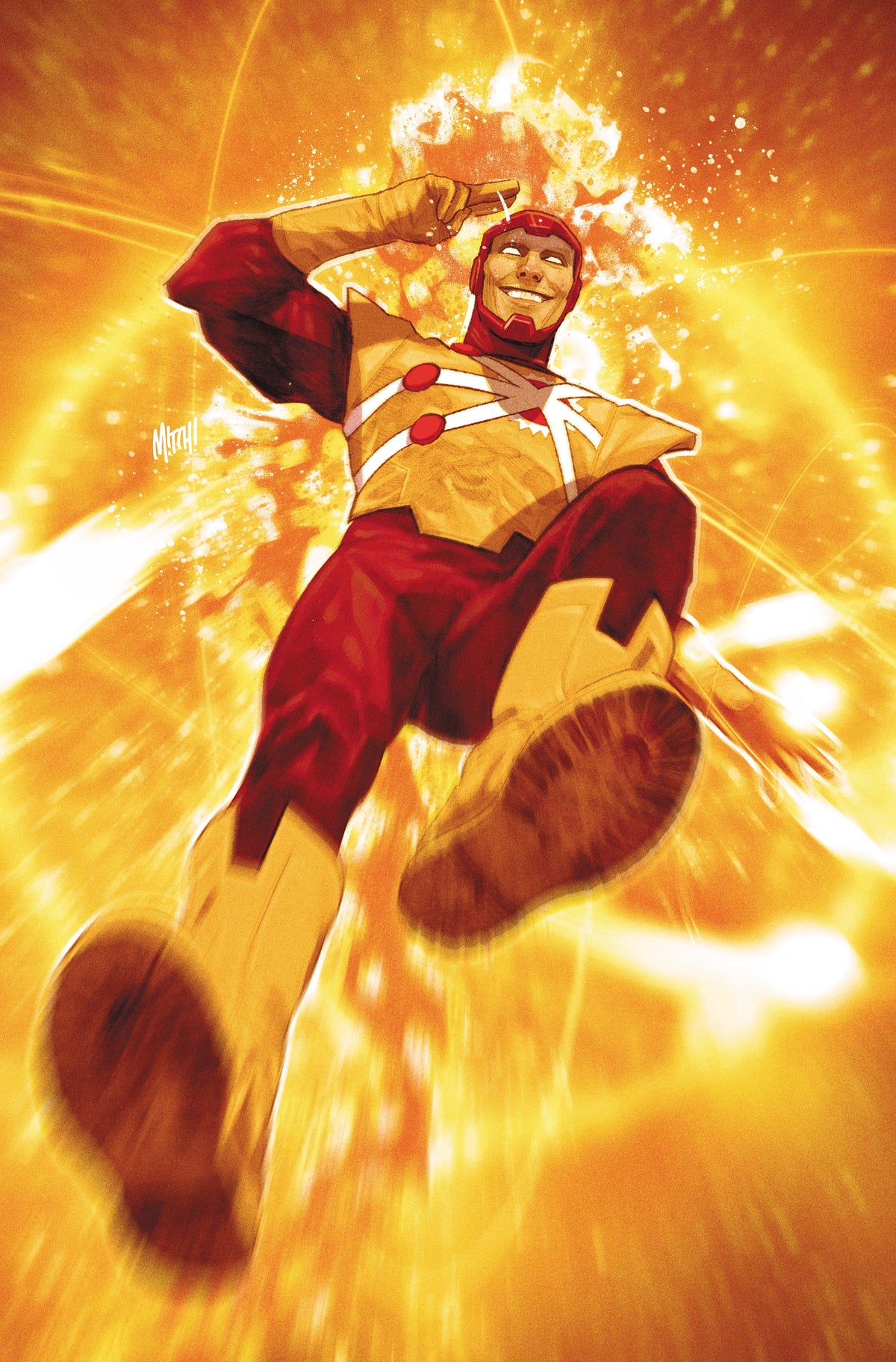 FURY OF FIRESTORM #9 (OF 9) Cover B MITCH GERADS CARD STOCK VAR comic book cover